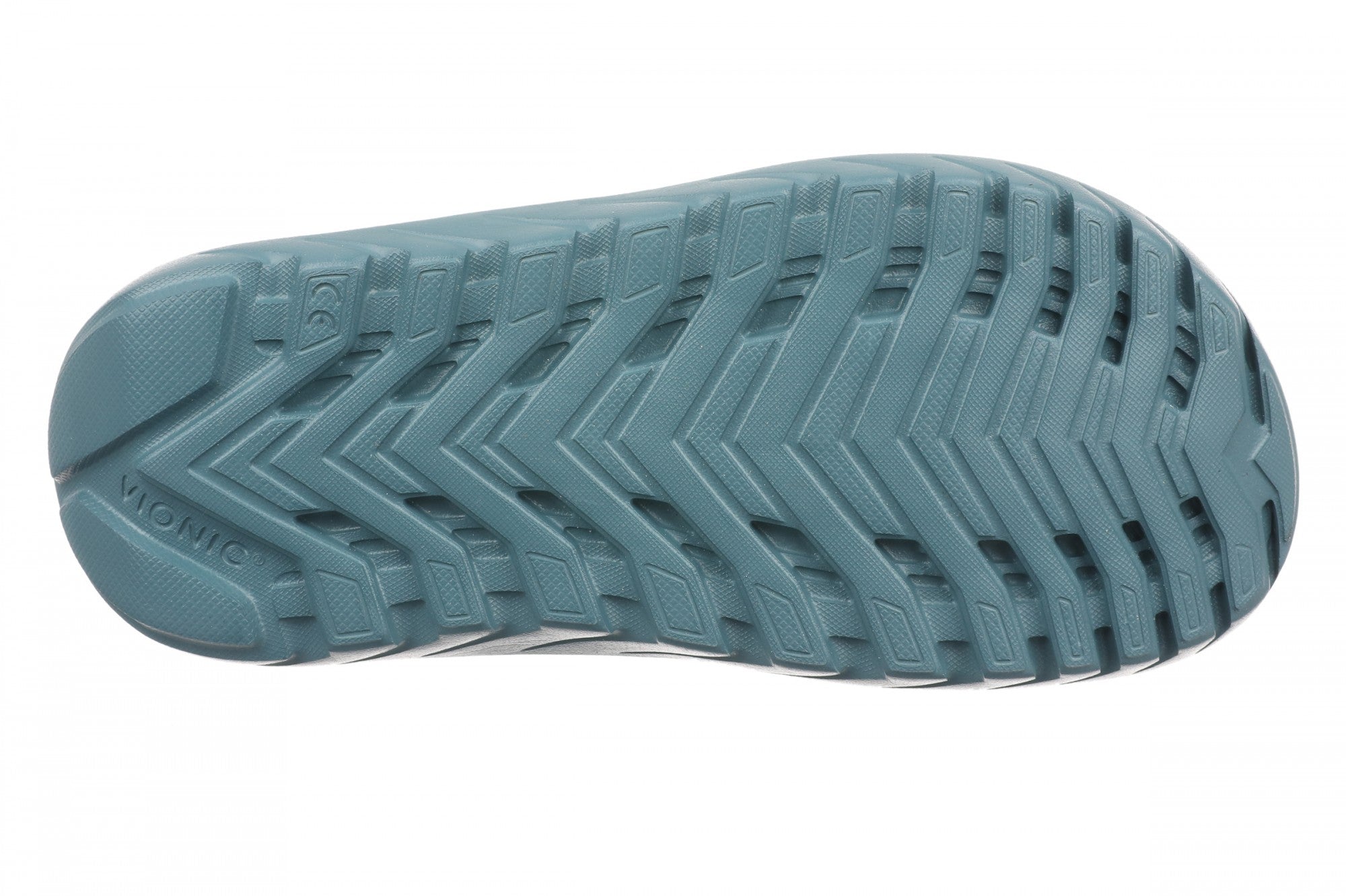 Vionic Hope Rx Women's Supportive Orthotic Slide Sandal with Arch Support - Bodega Blue - Bottom