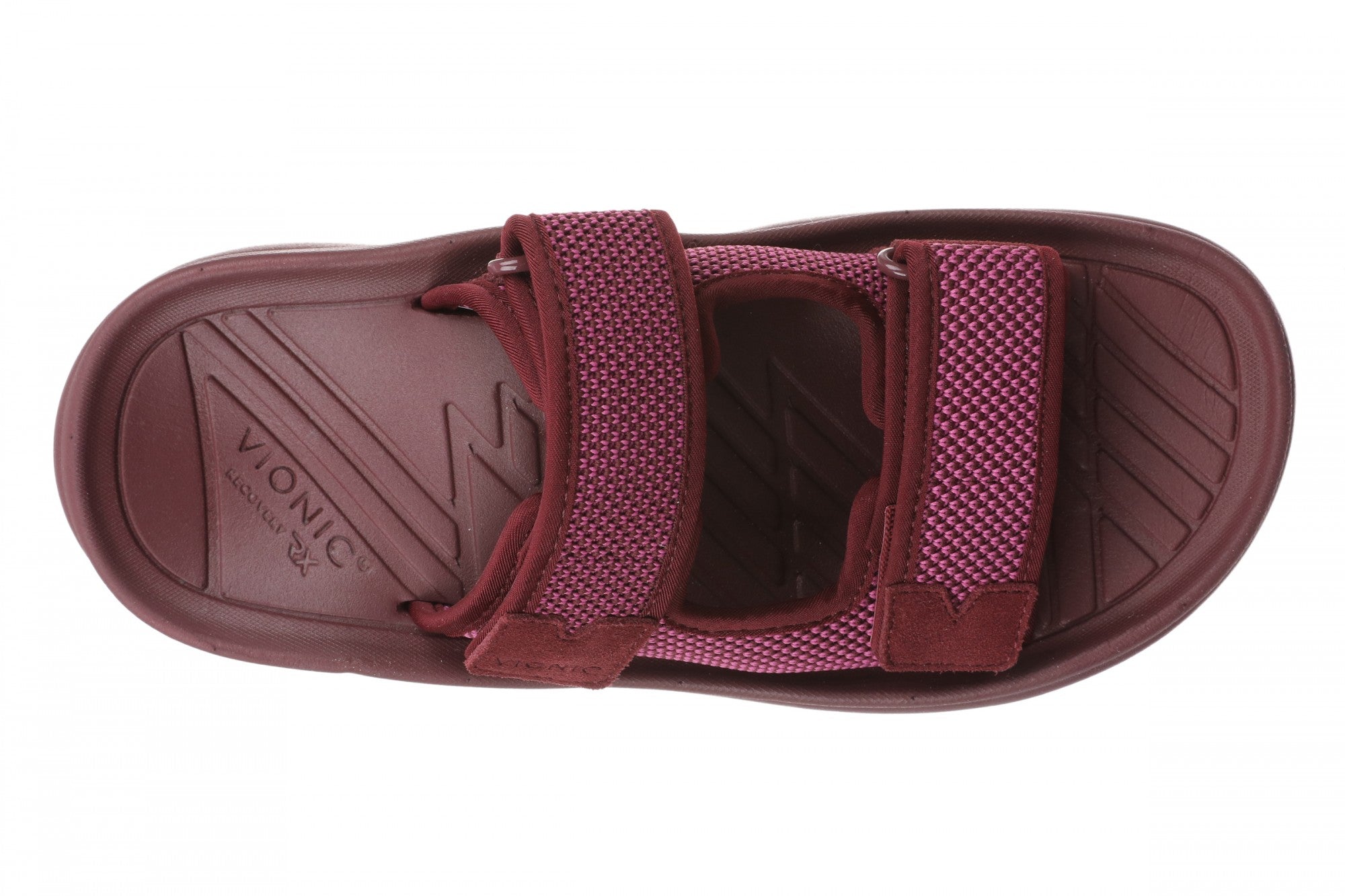Vionic Hope Rx Women's Supportive Orthotic Slide Sandal with Arch Support - Cherry Jubilee - Top