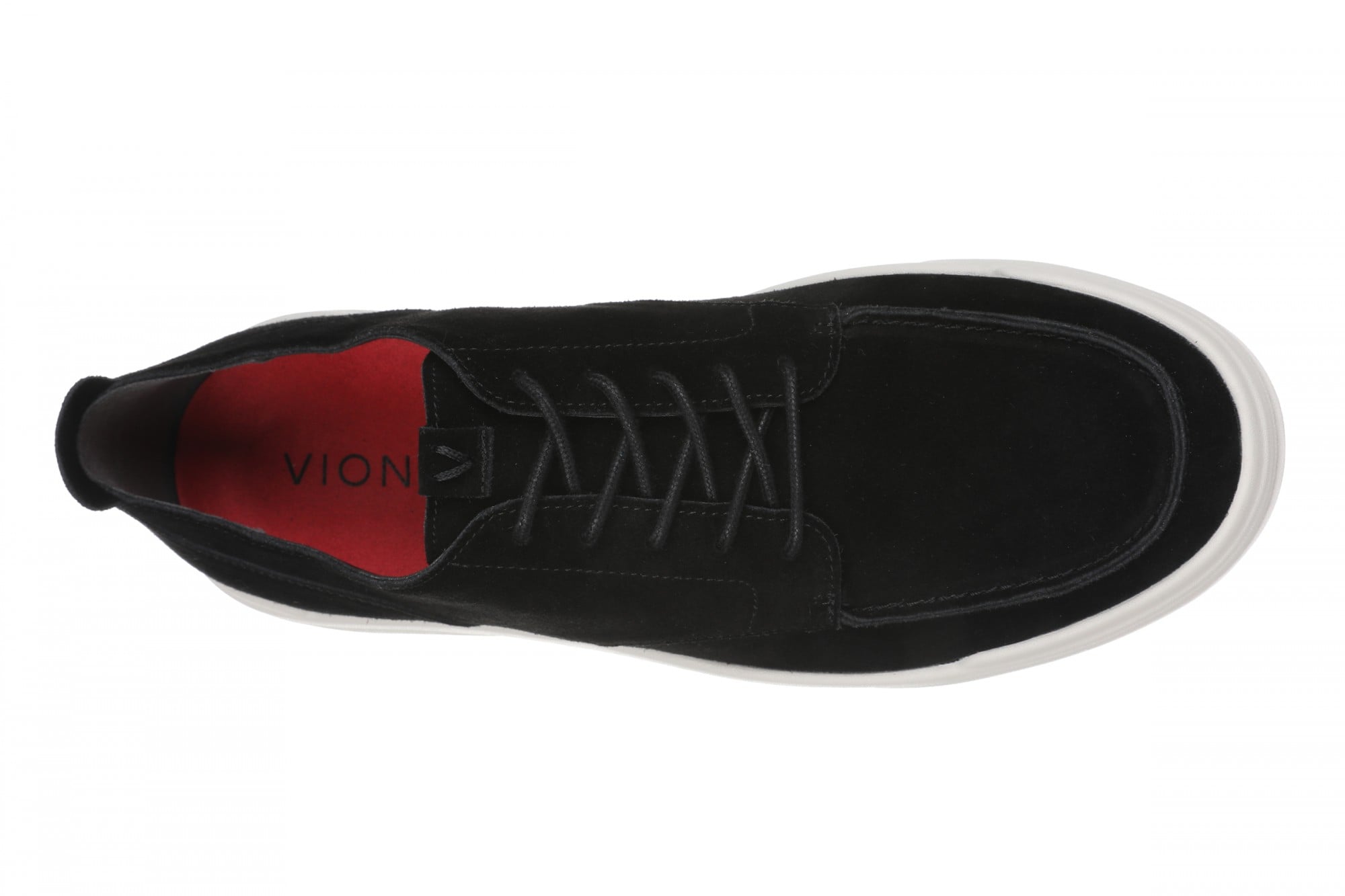 Vionic Carter Men's Slip-On Loafer Moc Shoe - Orthotic Arch Support Casual Comfort - Black - Top