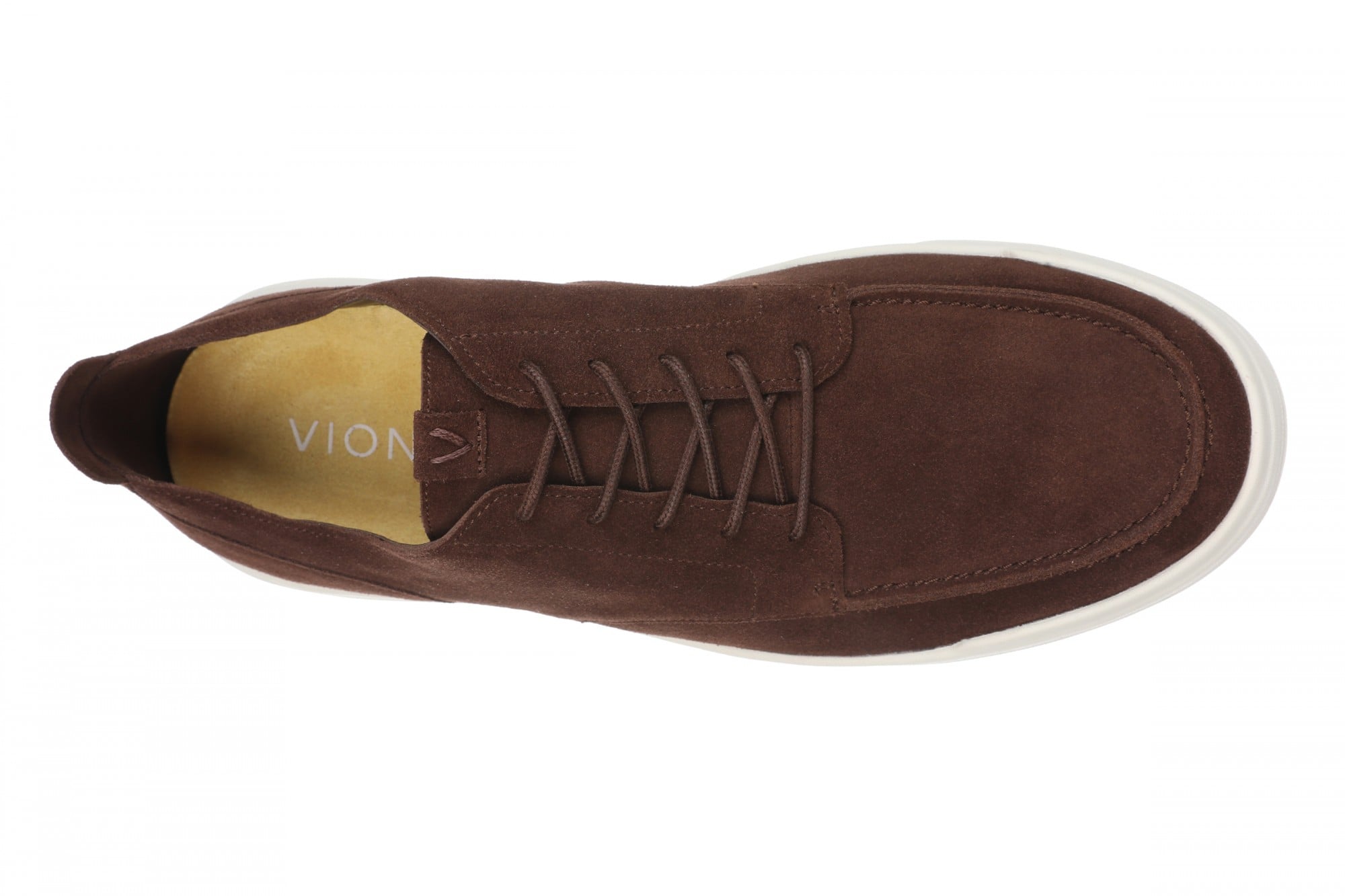 Vionic Carter Men's Slip-On Loafer Moc Shoe - Orthotic Arch Support Casual Comfort - Coffee - Top