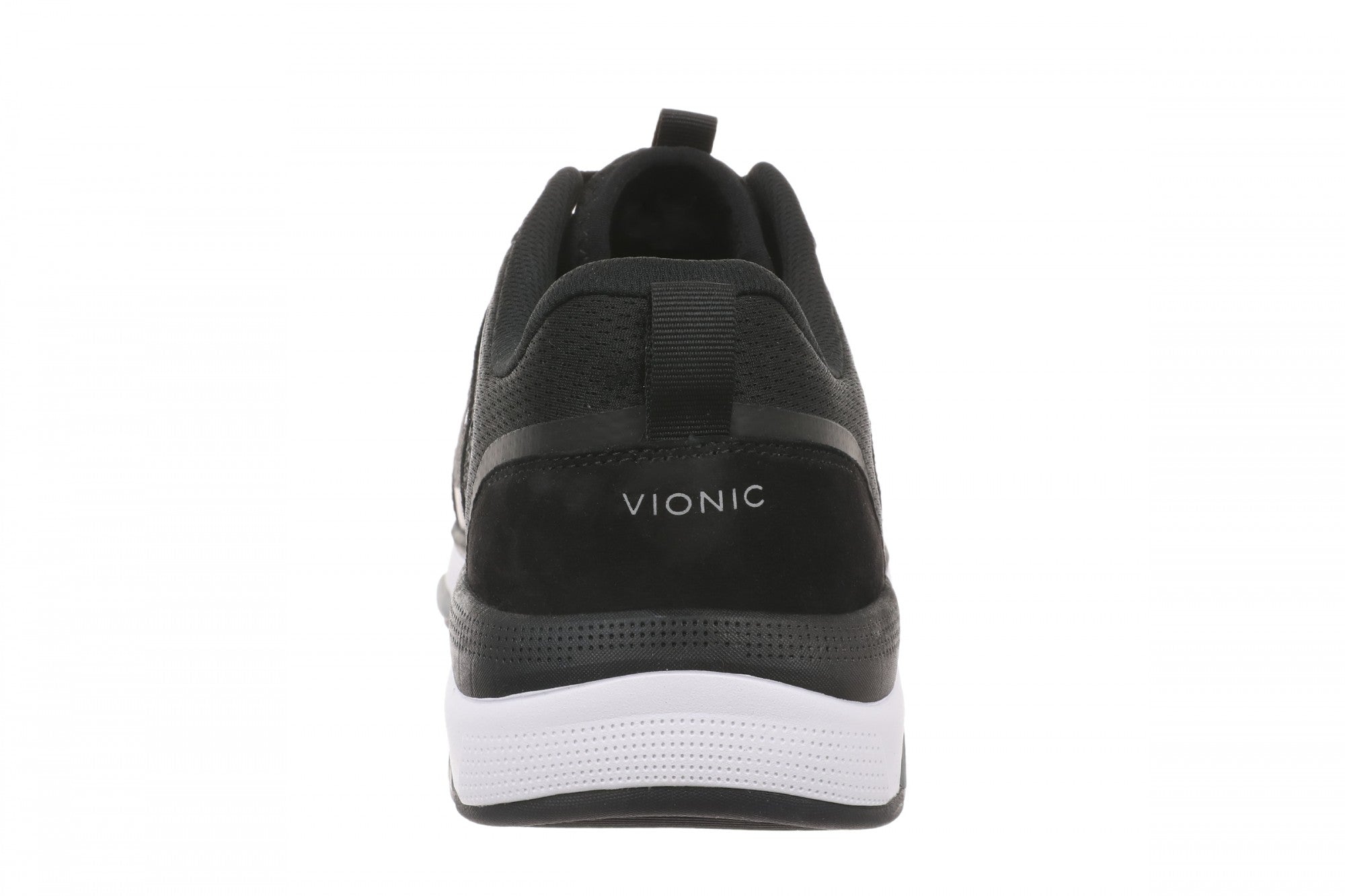 Vionic Walk Strider Knit - Men's Sneaker - Men's Comfortable Orthotic Arch Support Walking Sneakers - Black - Back