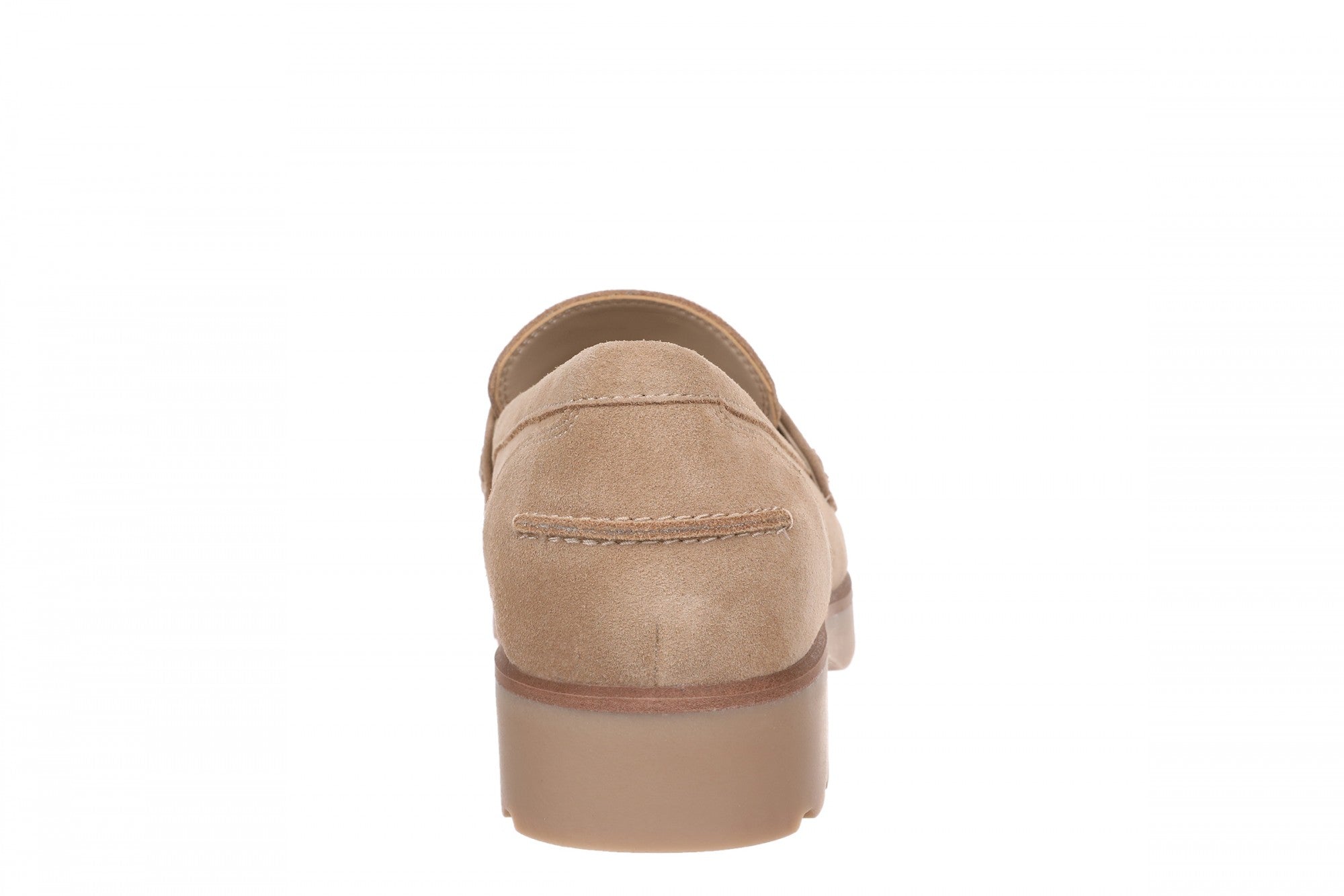 Vionic Cleo Loafer Women's Comfortable Orthotic Arch Support Slip-On Loafer - Desert Sand - Back