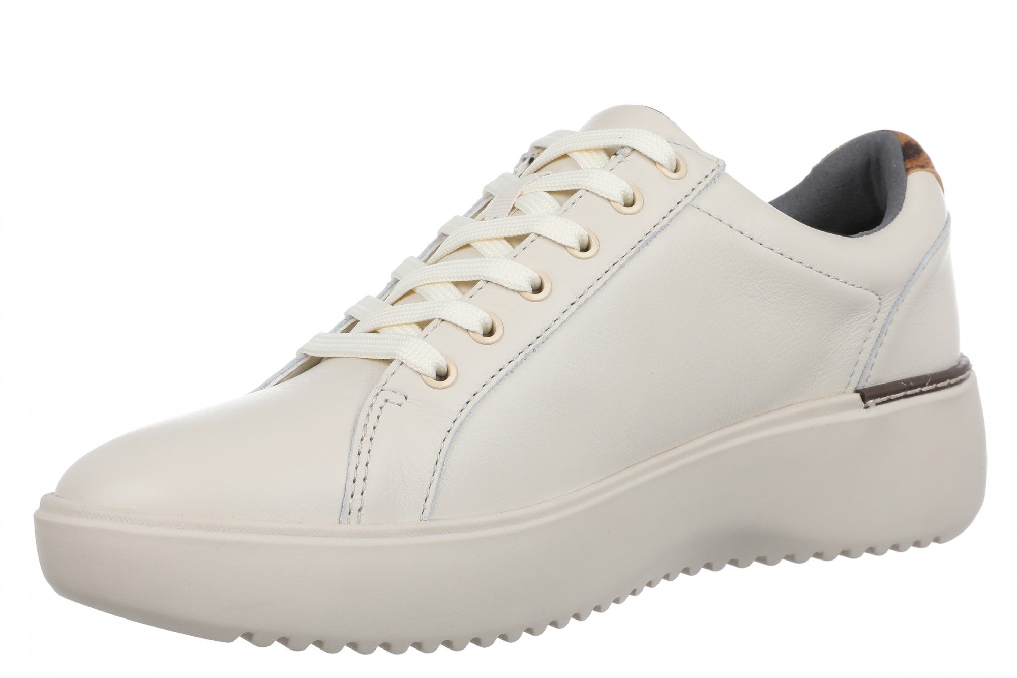 Vionic Kearny Lace 2.0 Women's Oxford/Lace Up Shoe - Cream - Left angle