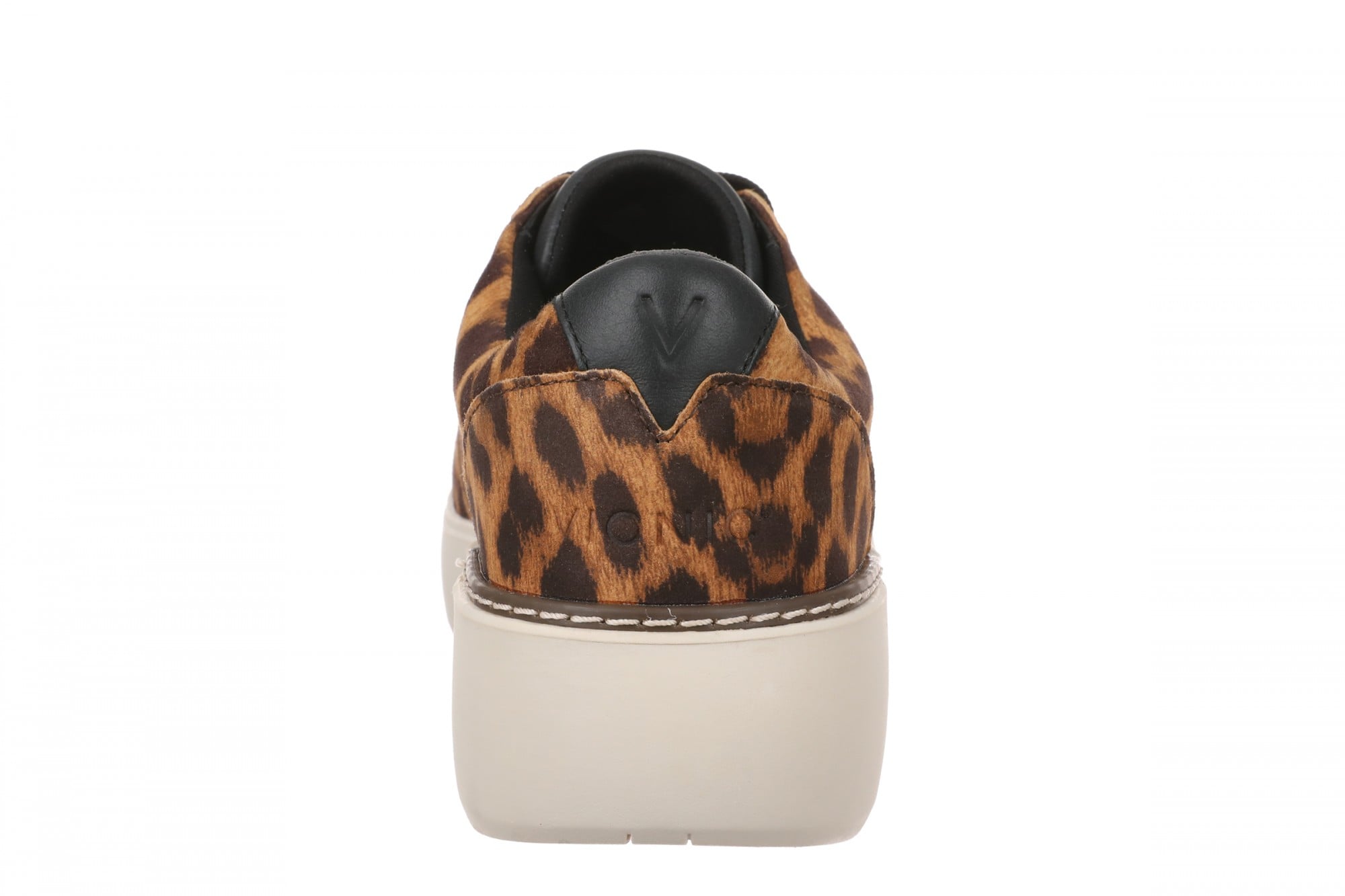 Vionic Kearny Lace 2.0 Women's Oxford/Lace Up Shoe - Tan Leopard - Back