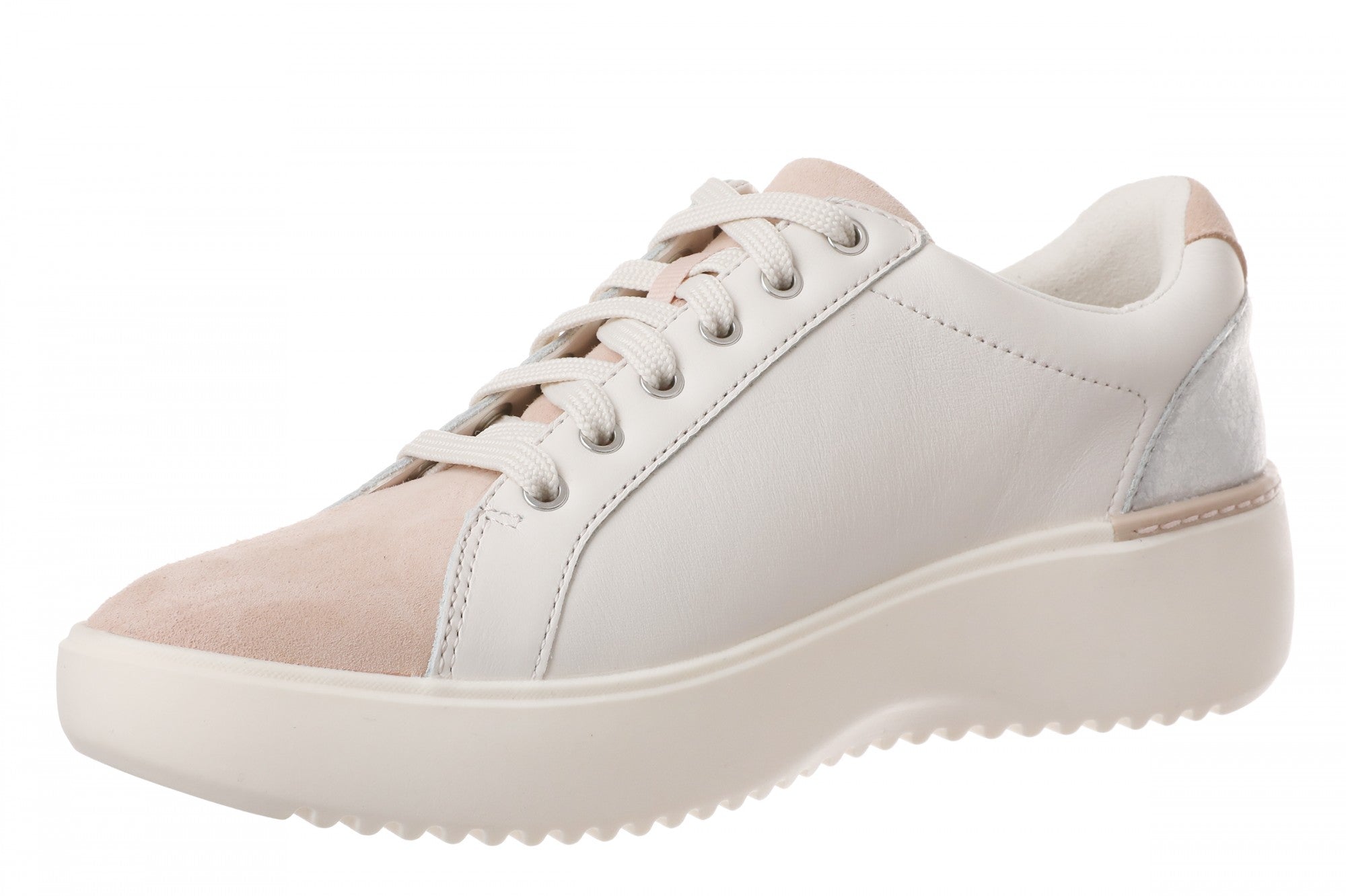 Vionic Kearny Lace 2.0 Women's Oxford/Lace Up Shoe - Sea Salt Multi - Left angle