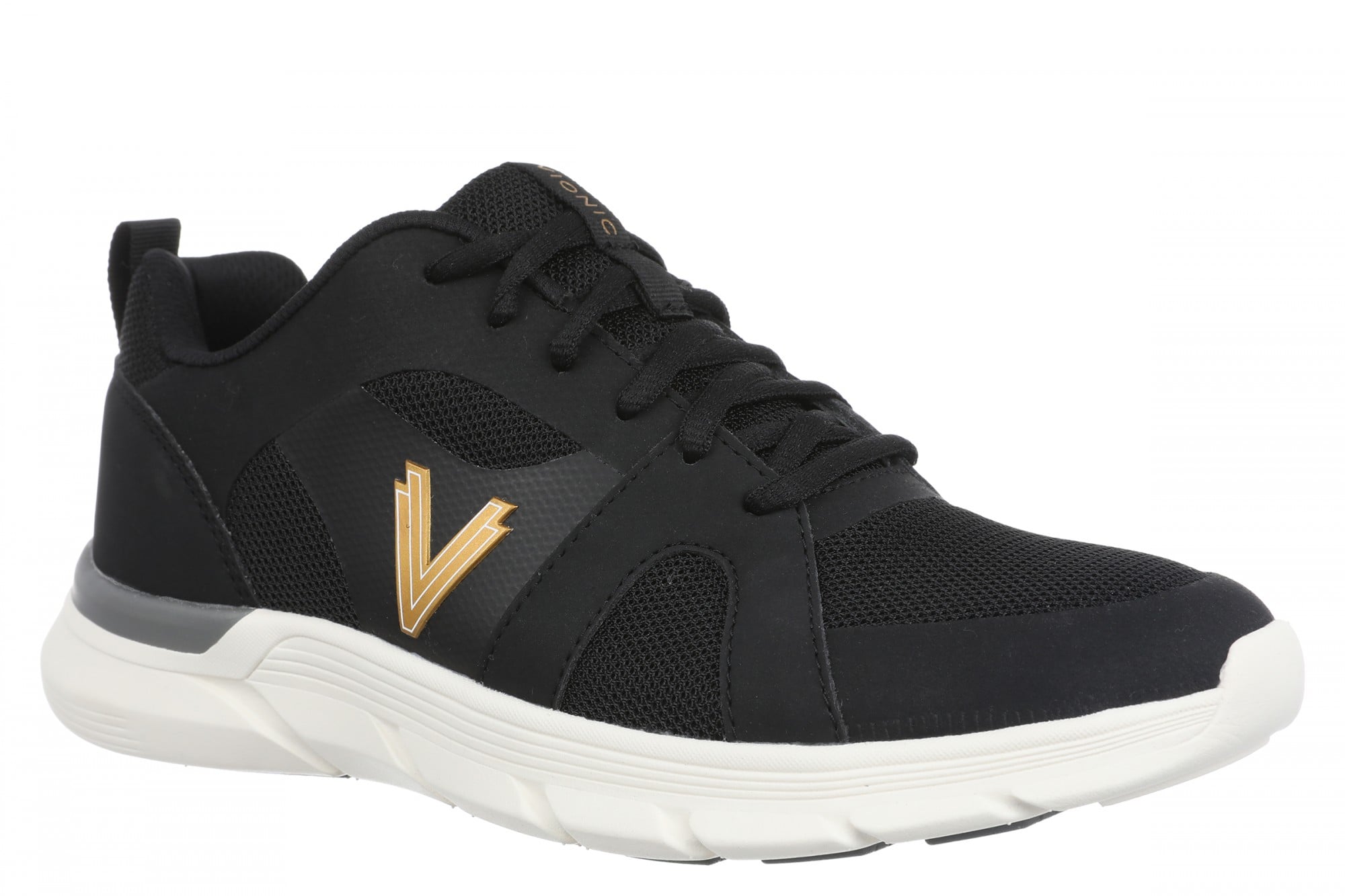 Vionic Walk Paloma Women's Athletic Walking Shoe - Ultimate Comfort & Orthotic Arch Support in Black