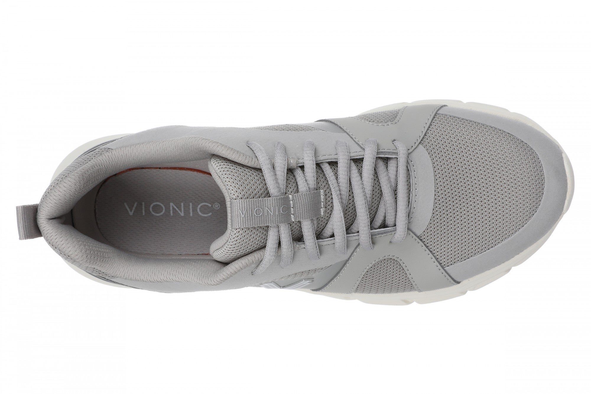Vionic Walk Paloma womens Athletic Walking Shoe - Grey - Top
