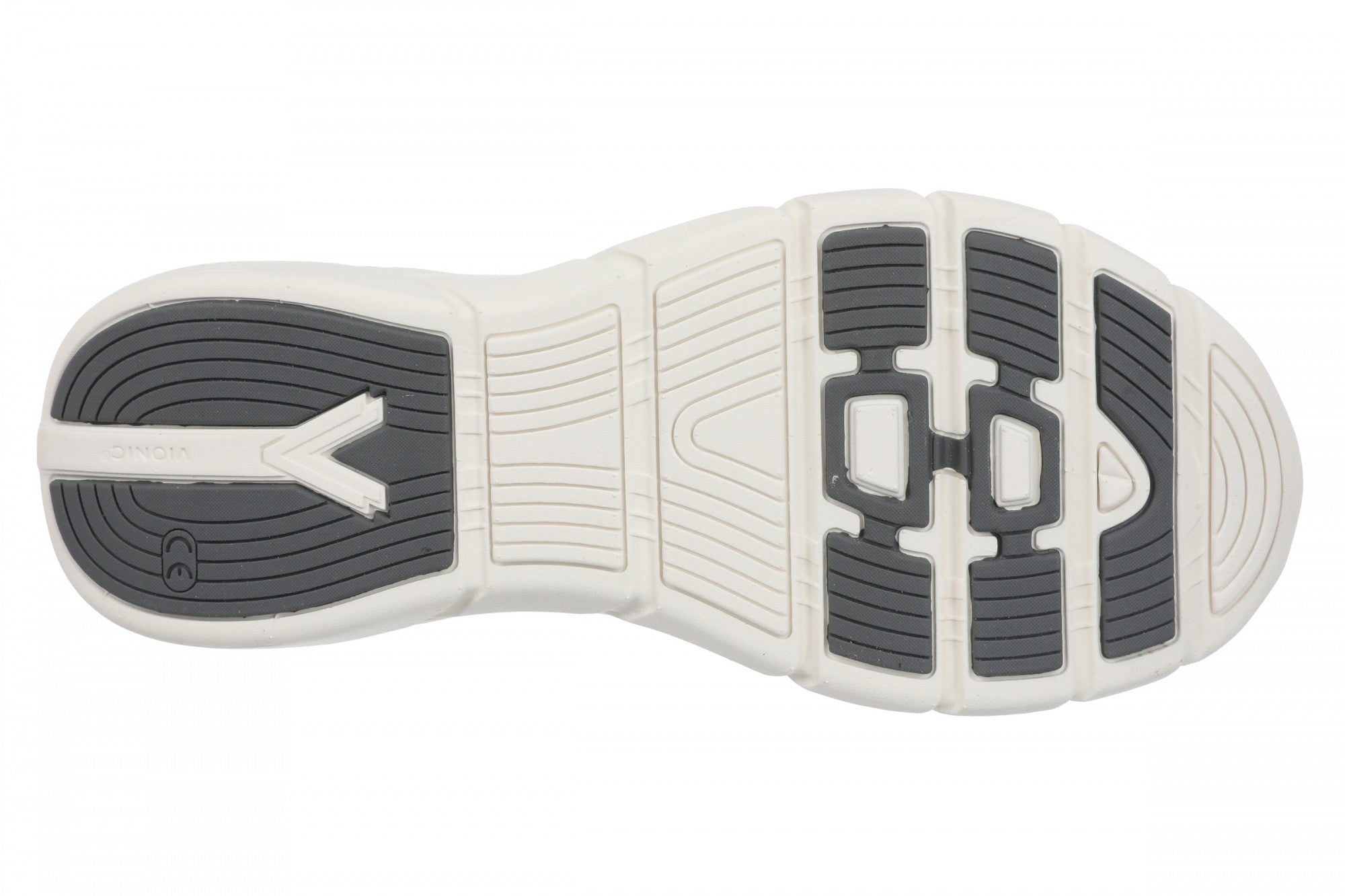 Vionic Walk Paloma womens Athletic Walking Shoe - Grey - Bottom
