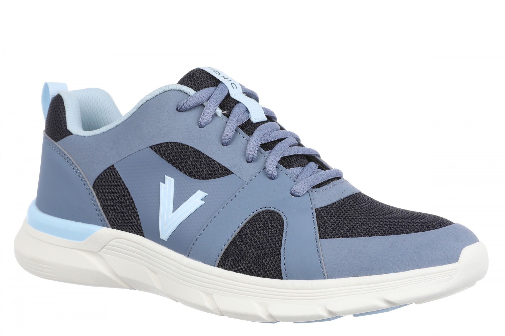 Vionic Walk Paloma Women's Athletic Walking Shoe - Ultimate Comfort & Orthotic Arch Support in Navy Blazer