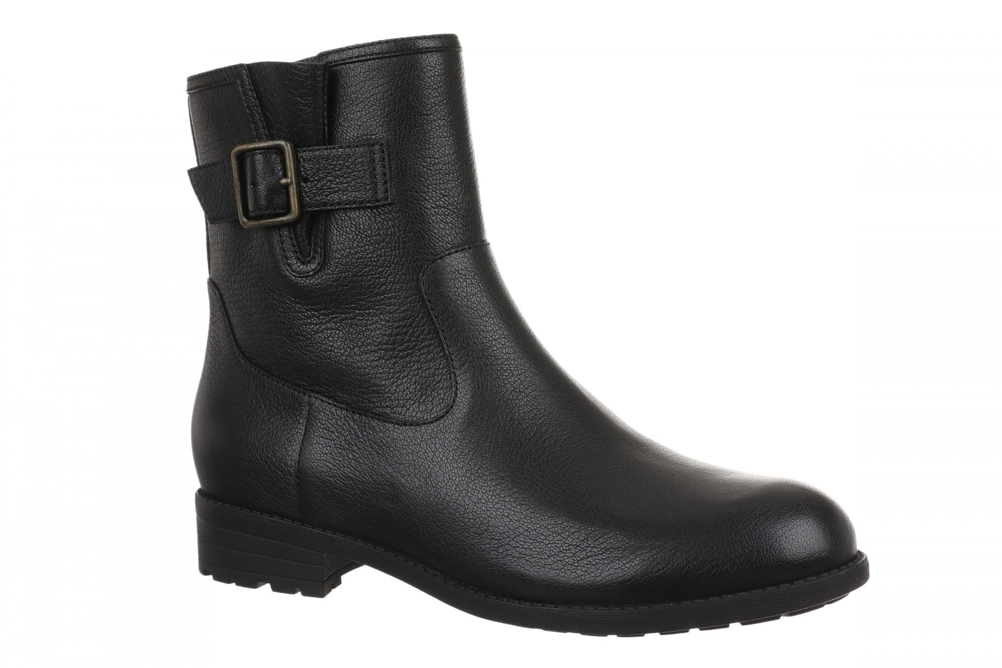 Vionic Jill Women's Heeled Ankle Boot in Black