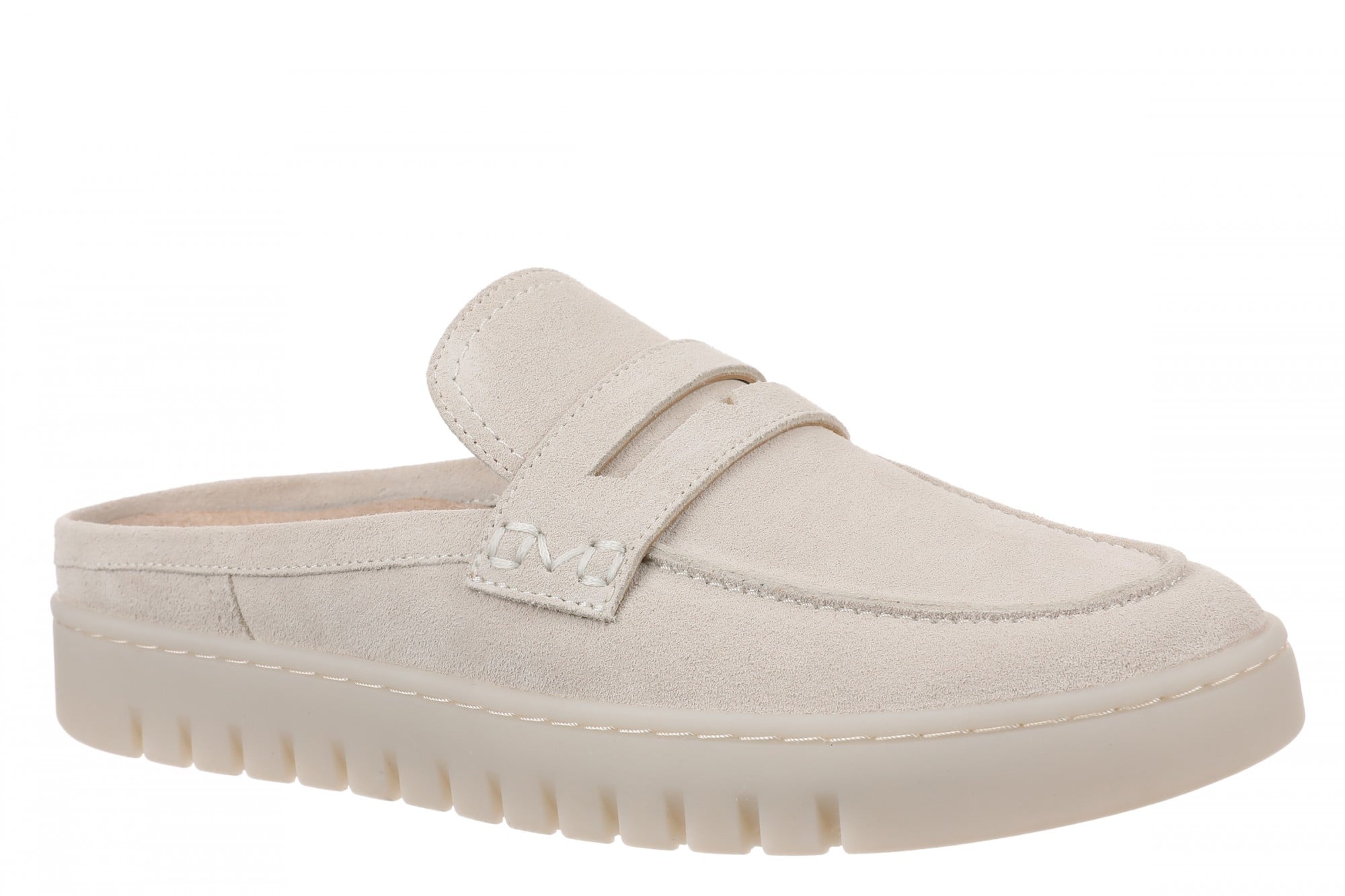 Vionic Uptown Mule 2.0 - Women's Supportive Orthotic Comfort Mule with Arch Support - Parchment - Angle main