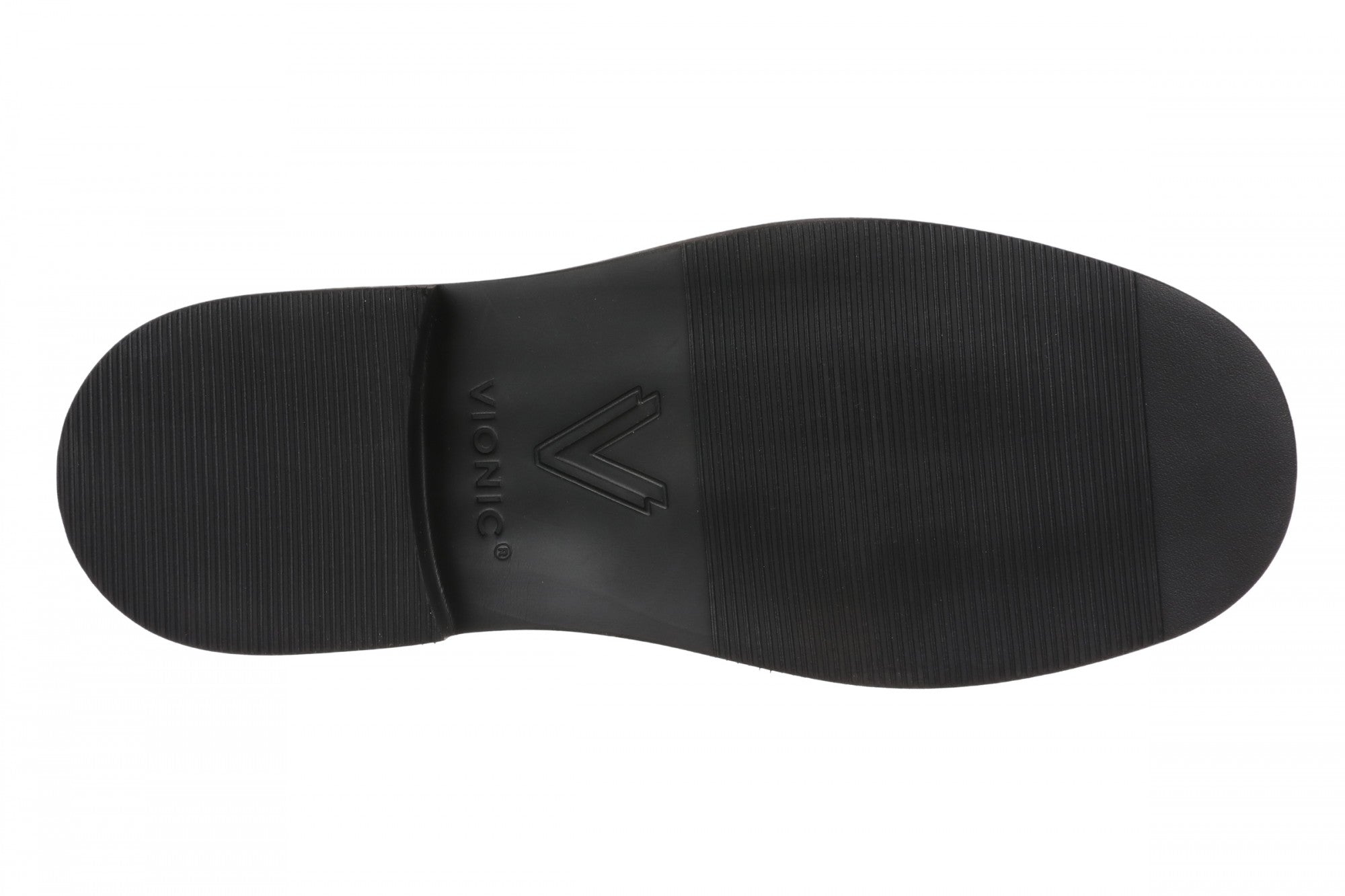 Vionic Caitlin Women's Slip-On Loafer - Orthotic Arch Support Comfort Shoe - Black - Bottom