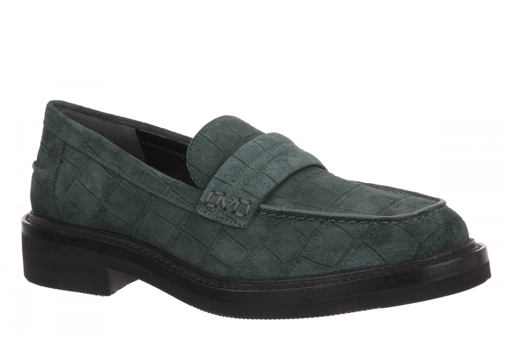 Vionic Caitlin Women's Slip-On Loafer - Orthotic Arch Support Comfort Shoe in Scarab