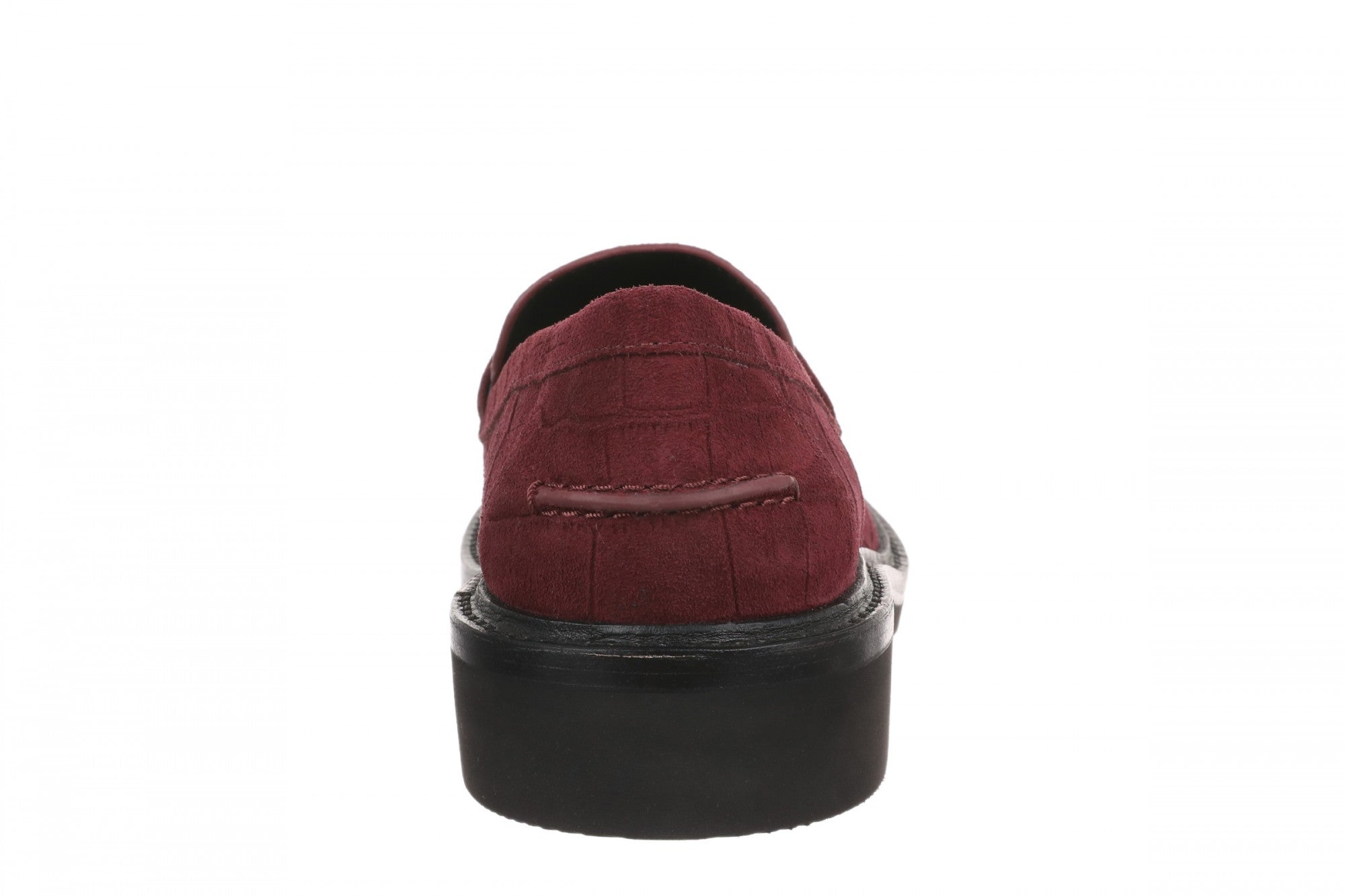 Vionic Caitlin Women's Slip-On Loafer - Orthotic Arch Support Comfort Shoe - Cherry Jubilee - Back