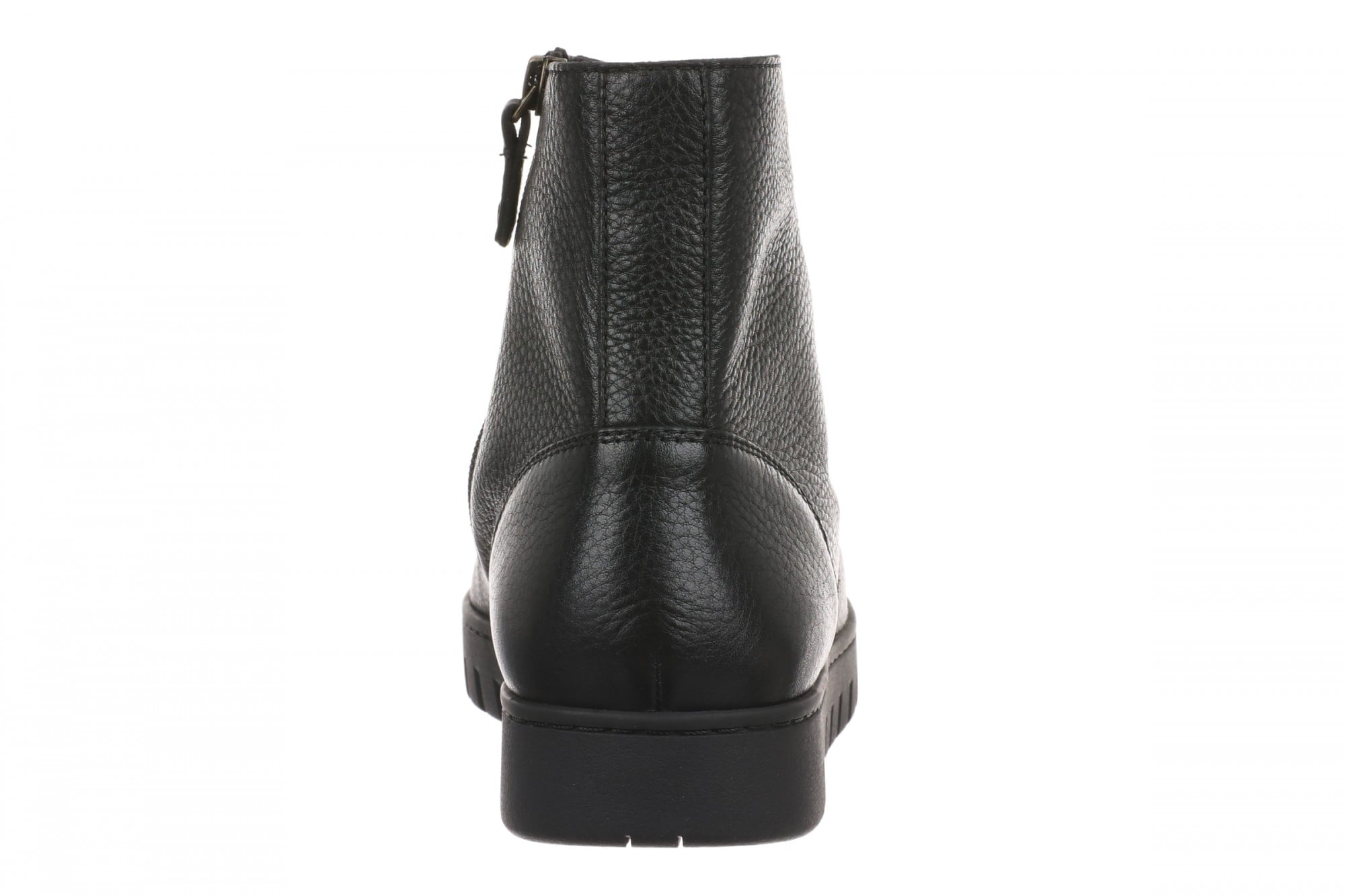 Vionic Uptown Jackson - Men's Comfortable Orthotic Arch Support Casual Ankle Boot - Black - Back