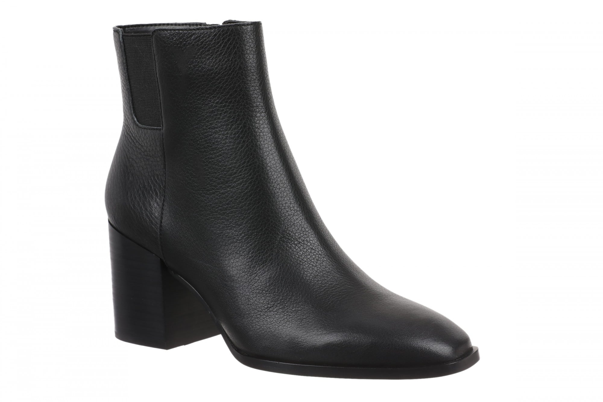 Vionic Vynn Women's Supportive Orthotic Ankle Boot with Arch Support - Black - Angle main