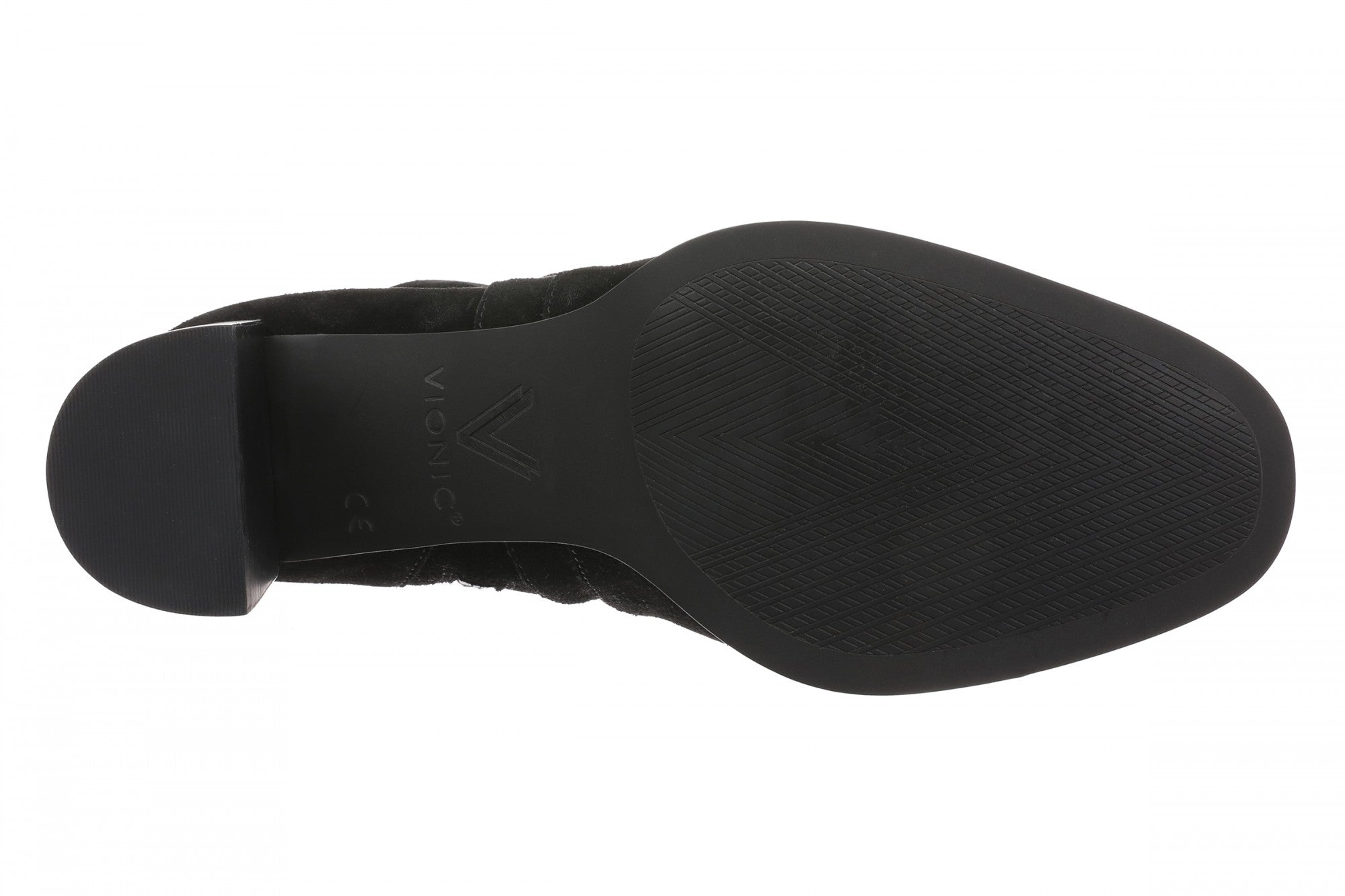 Vionic Vivette - Women's Supportive Ankle Boot - Black - Bottom