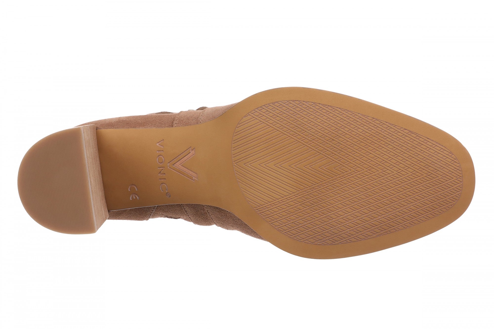 Vionic Vivette - Women's Supportive Ankle Boot - Hazelnut - Bottom