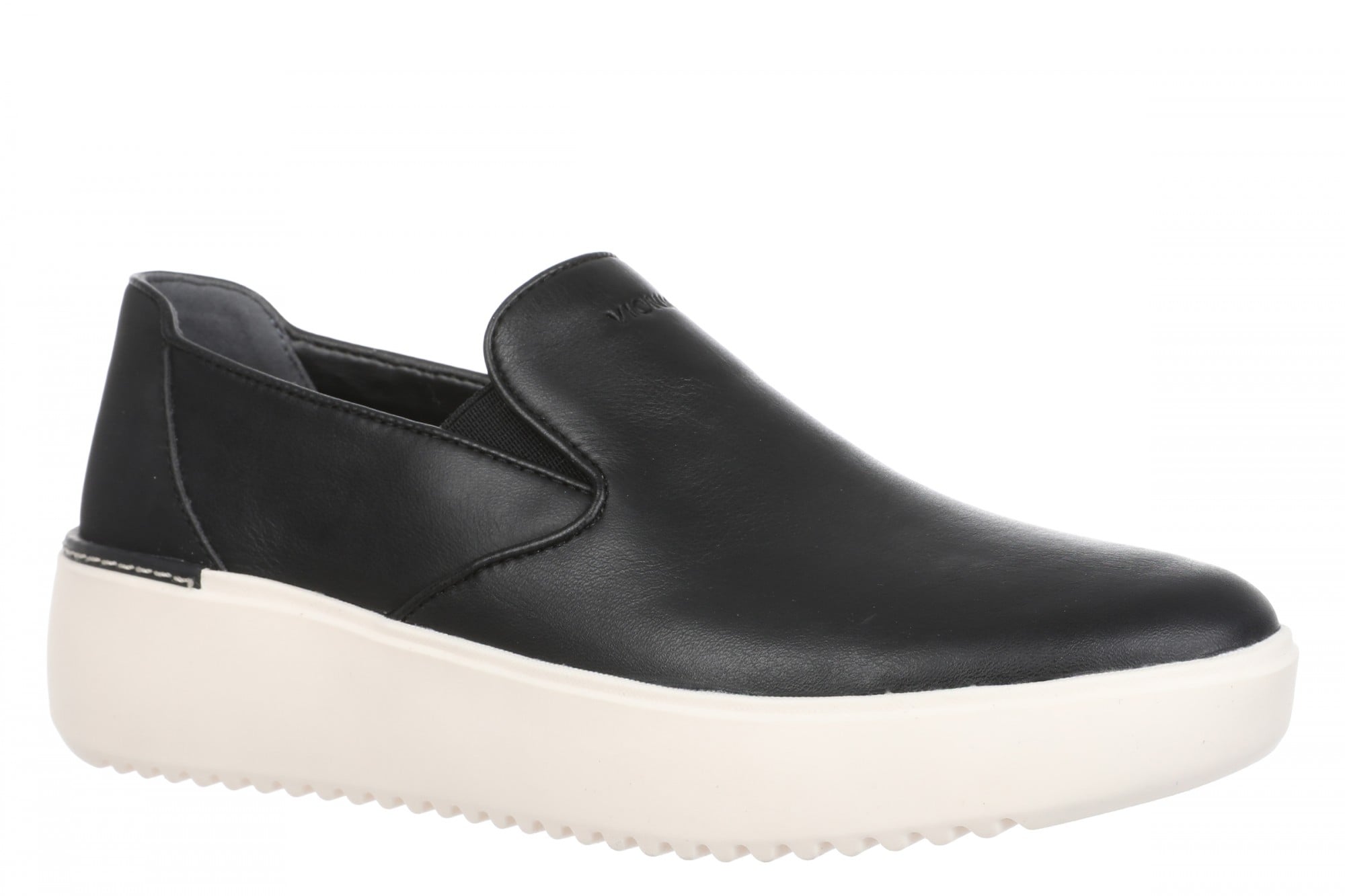 Vionic Kearny 2.0 Women's Slip-On Loafer Moc Shoe in Black