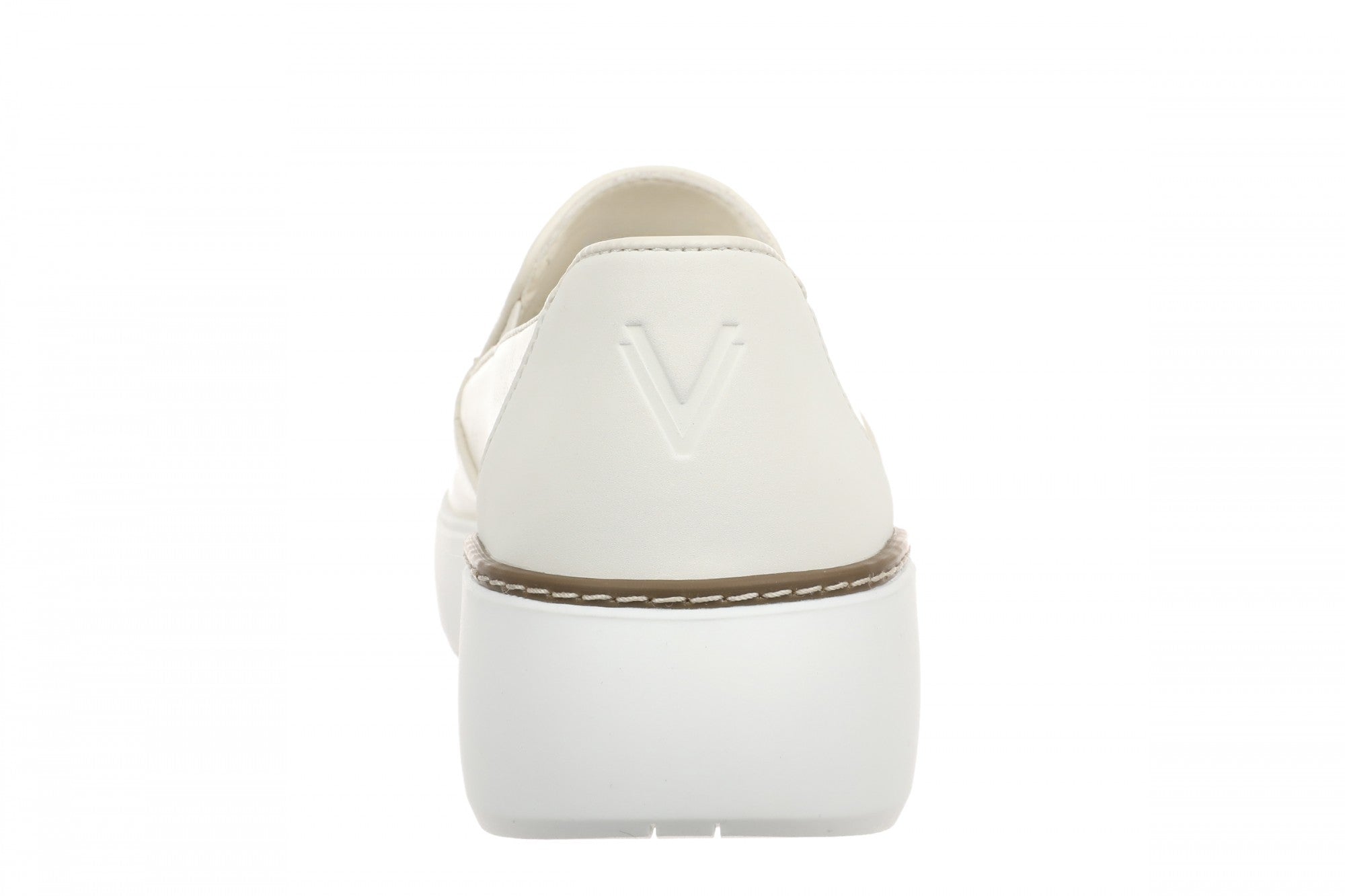 Vionic Kearny 2.0 Women's Slip-On Loafer Moc Shoe - Ivory - Back