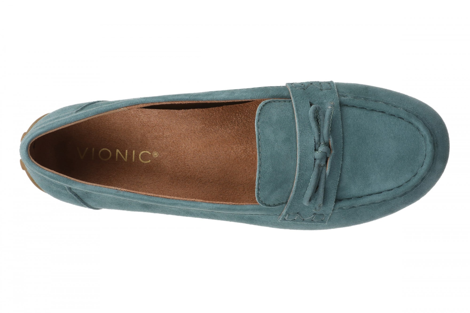 Vionic Taryn Women's Comfortable Supportive Orthotic Arch Support Loafer - Bodega Blue - Top