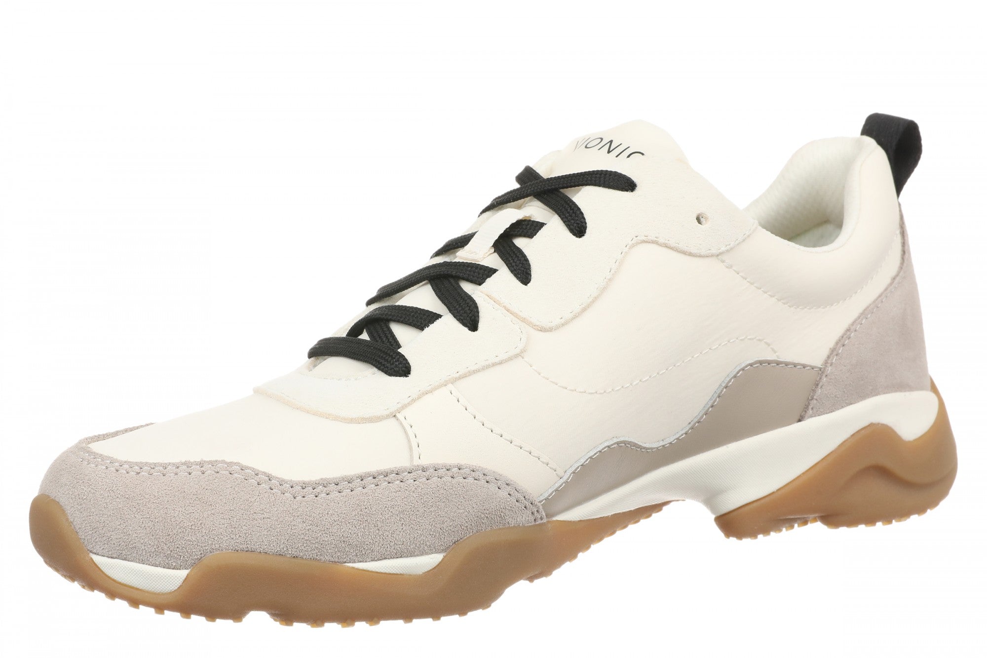 Vionic Walk Slim Glide Women's Comfortable Orthotic Arch Support Walking Sneakers - Ivory - Top