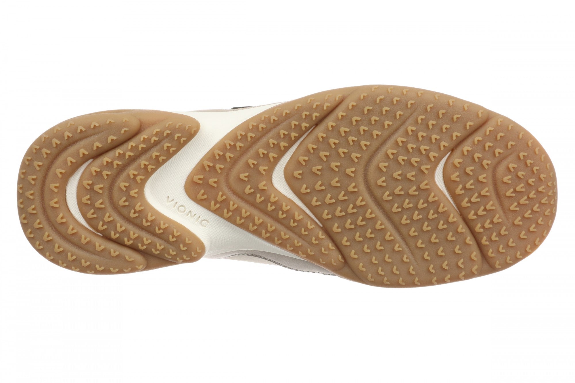 Vionic Walk Slim Glide Women's Comfortable Orthotic Arch Support Walking Sneakers - Ivory - Lifestyle