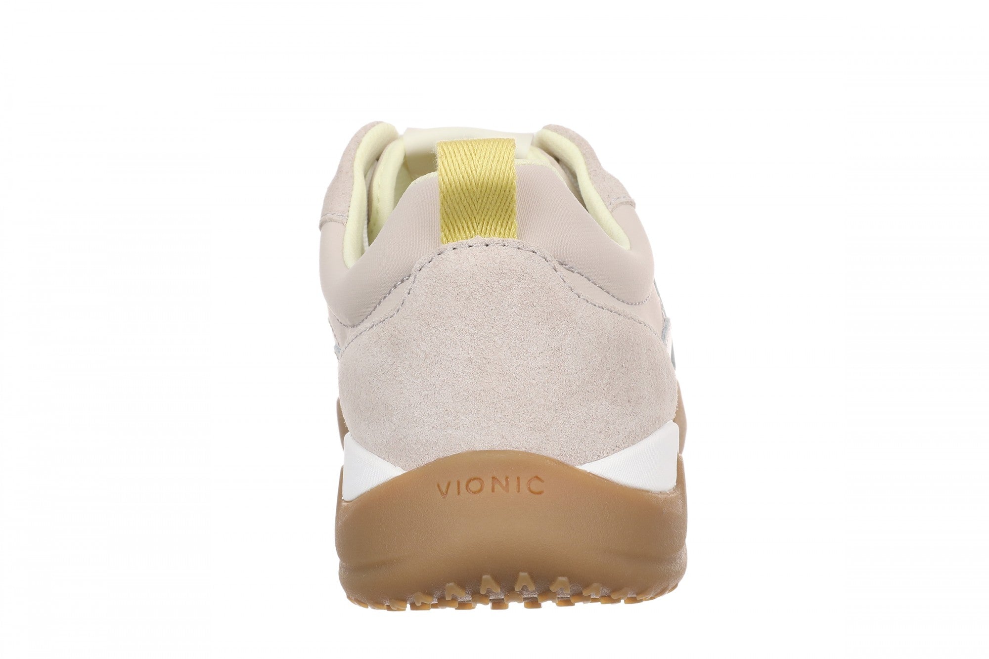 Vionic Walk Slim Glide Women's Comfortable Orthotic Arch Support Walking Sneakers - Chateau Grey - Back