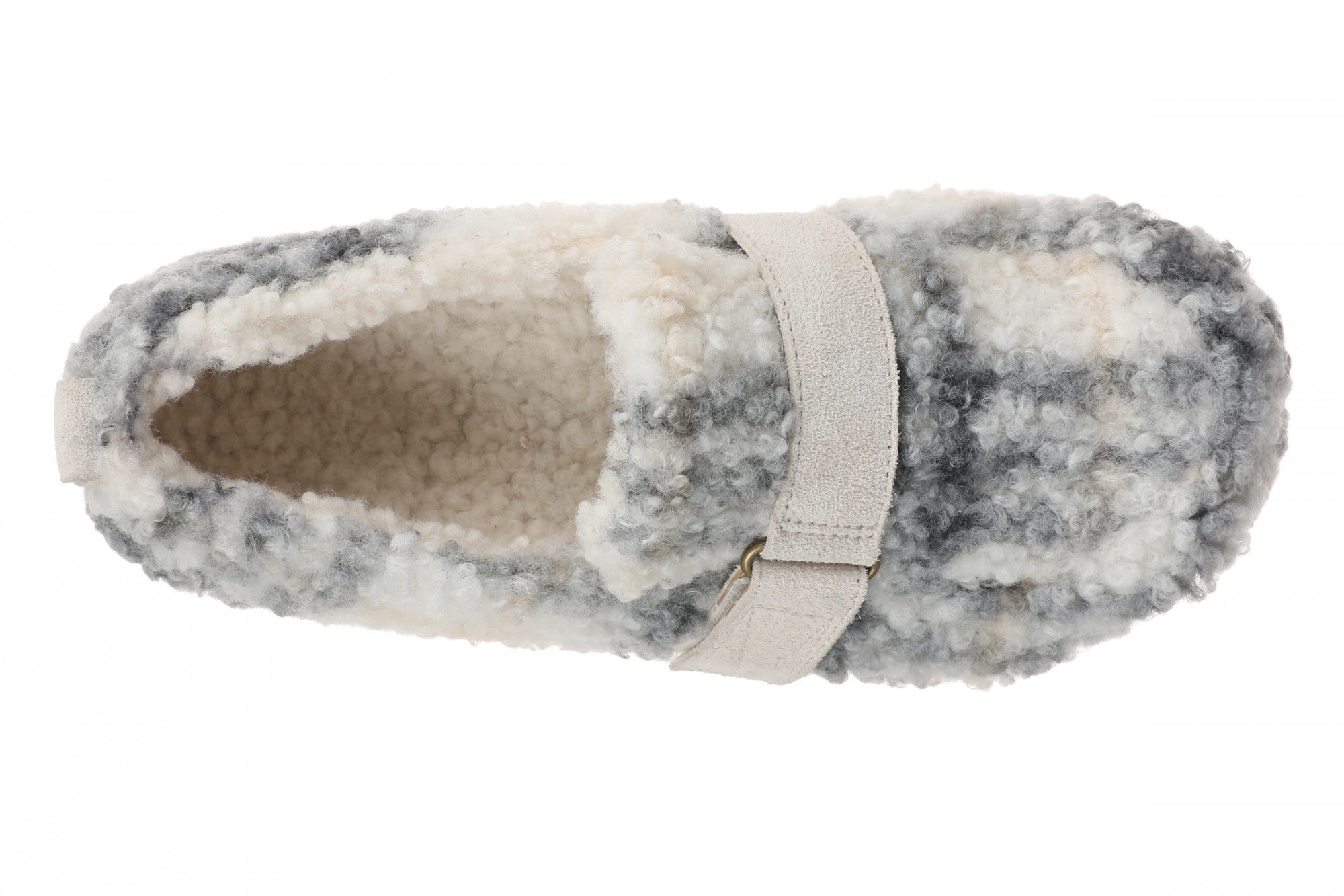 Vionic Imogen Slipper - Women's Orthotic Arch Support Comfort Slipper - Cream Multi - Top