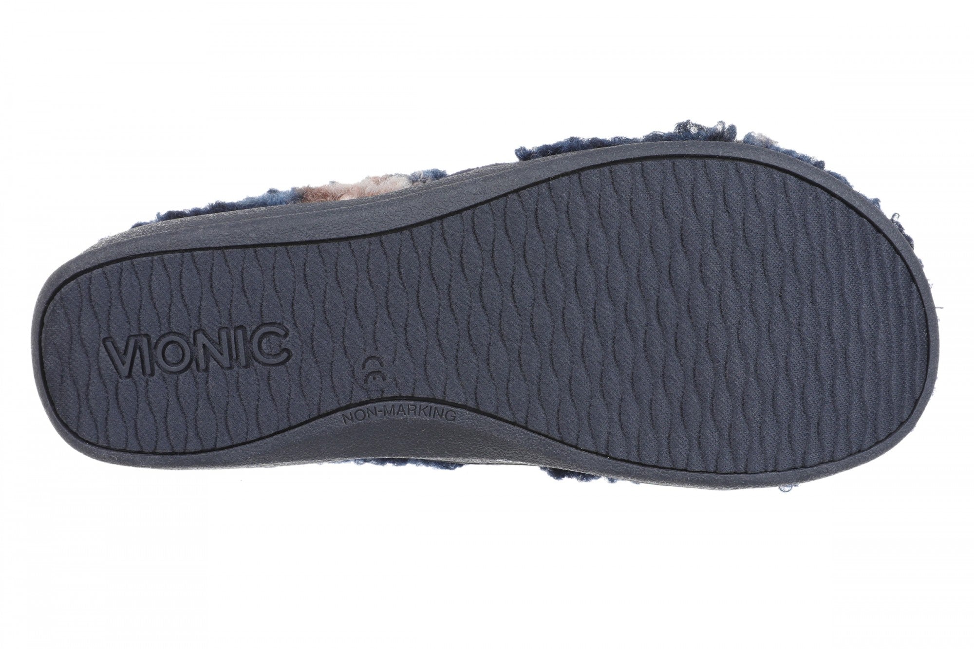 Vionic Imogen Slipper - Women's Orthotic Arch Support Comfort Slipper - Navy Multi - Lifestyle