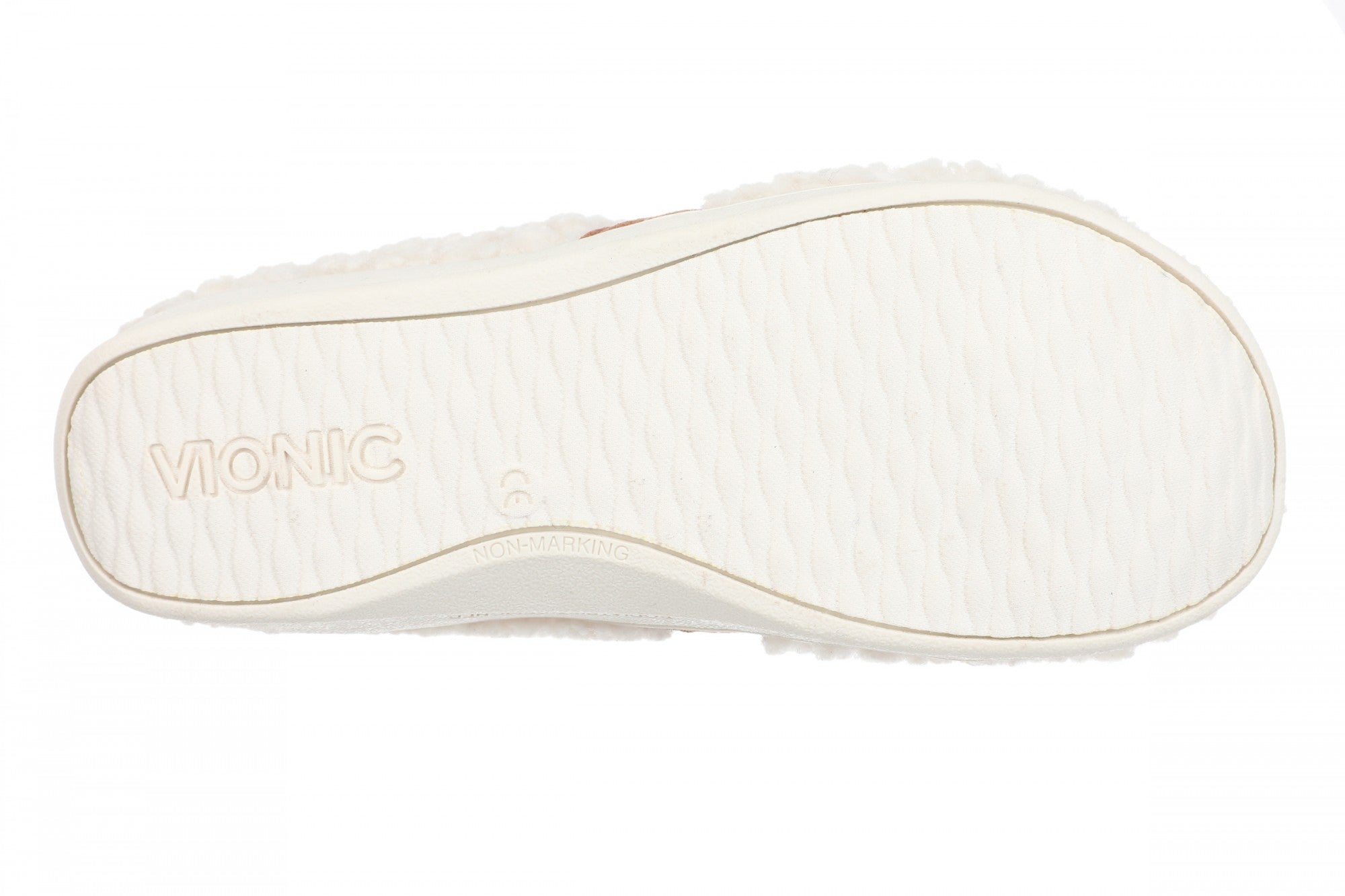 Vionic Imogen Slipper - Women's Orthotic Arch Support Comfort Slipper - Cream Shearling - Lifestyle