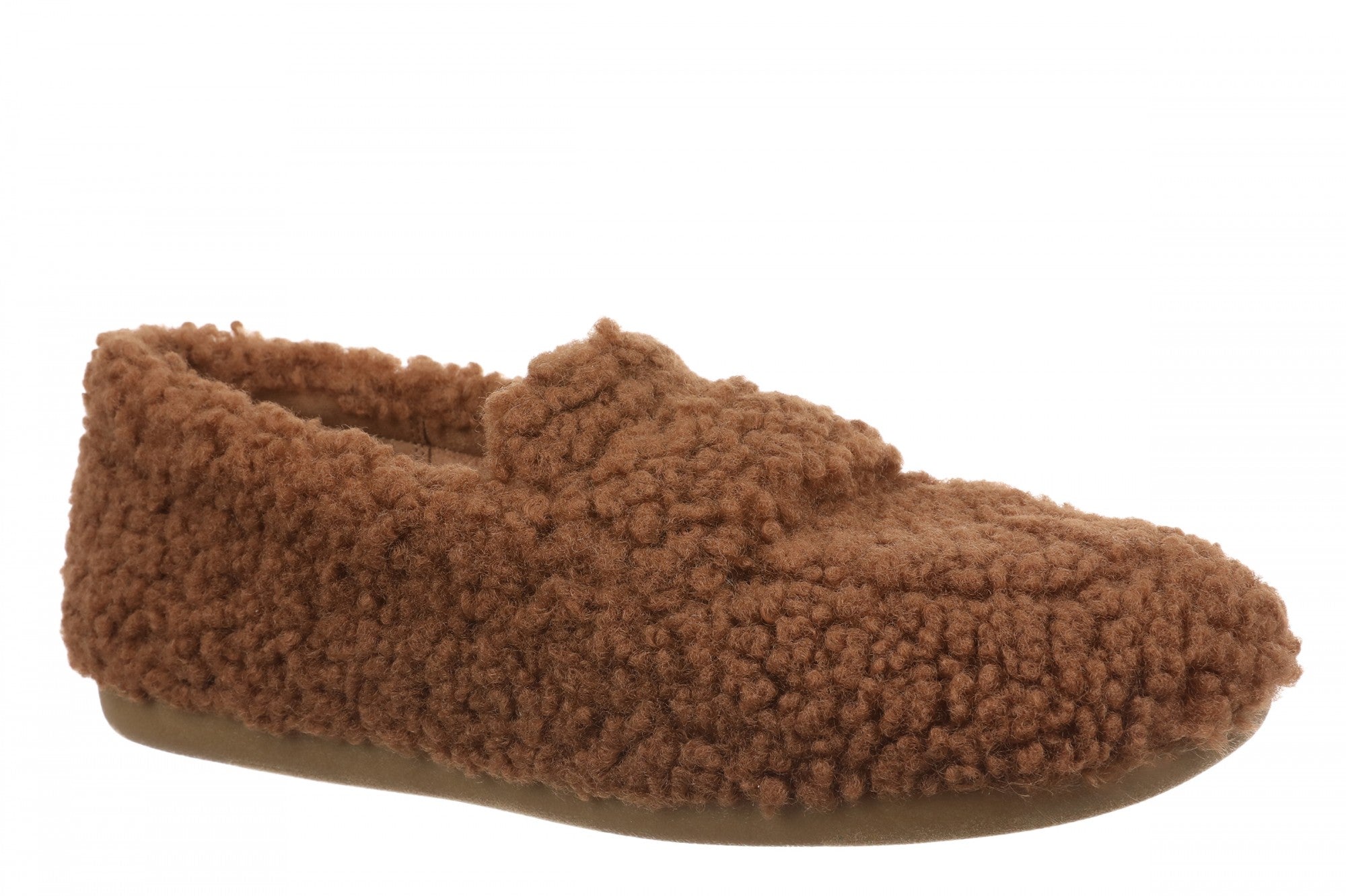Vionic Snuggle Slipper Women's Comfort Orthotic Arch Support Indoor Outdoor Slippers in Hazelnut