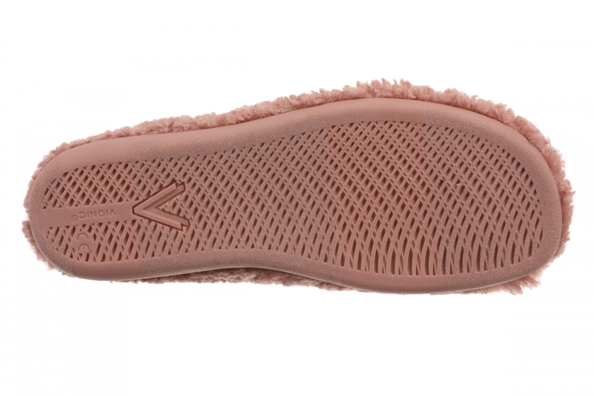 Vionic Snuggle Slipper Women's Comfort Orthotic Arch Support Indoor Outdoor Slippers - Cinder Rose - Bottom