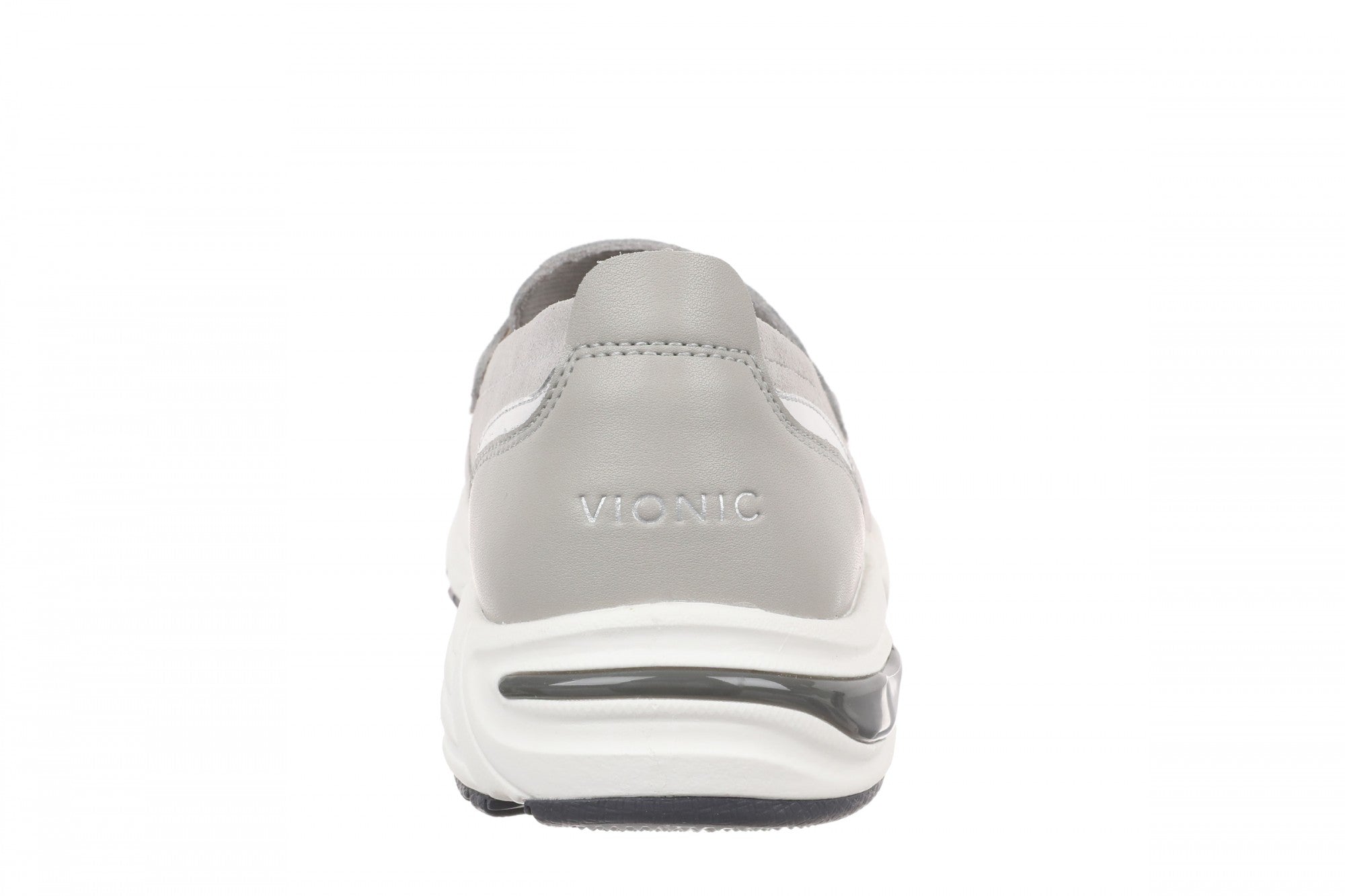 Vionic Walk Roam Loafer - Women's Comfortable Supportive Orthotic Arch Support Walking Shoes - Paloma Grey - Back