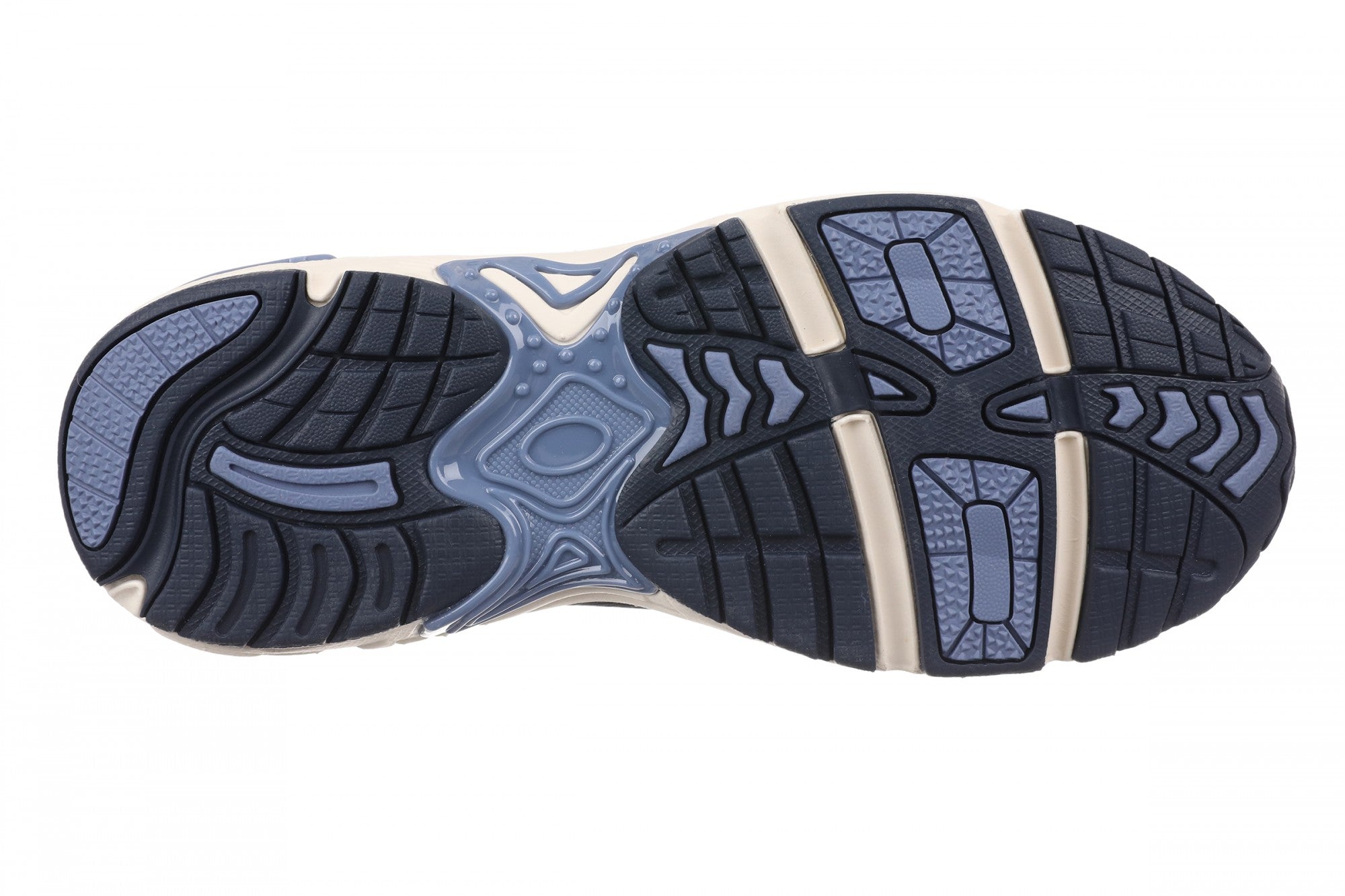 Vionic Walk Roam Loafer - Women's Comfortable Supportive Orthotic Arch Support Walking Shoes - Navy Blazer - Bottom