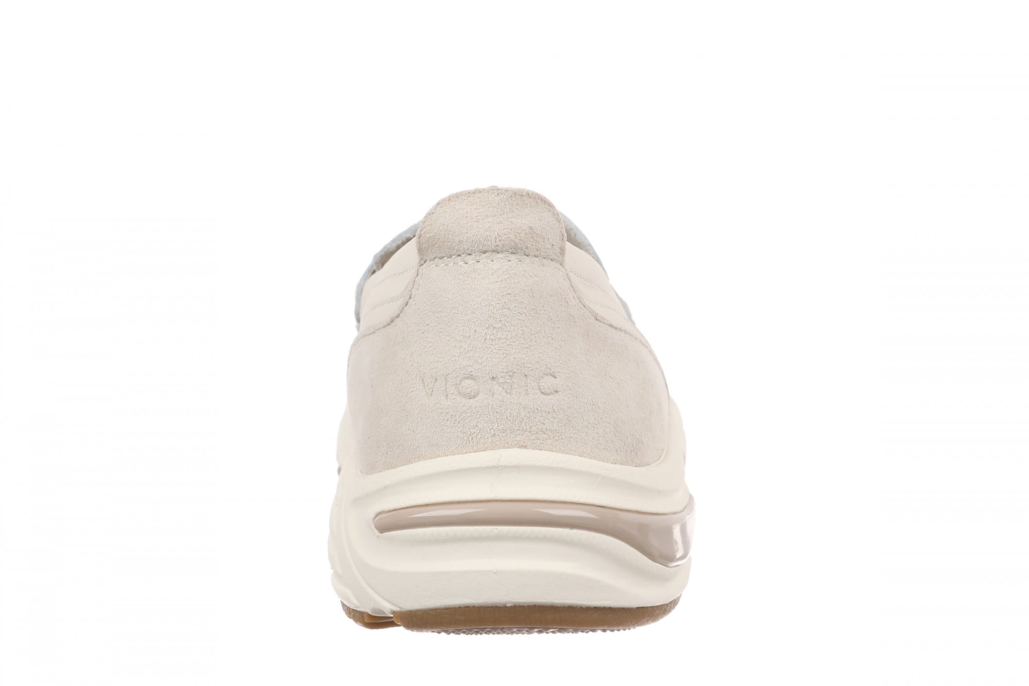 Vionic Walk Roam Loafer - Women's Comfortable Supportive Orthotic Arch Support Walking Shoes - Cream - Back