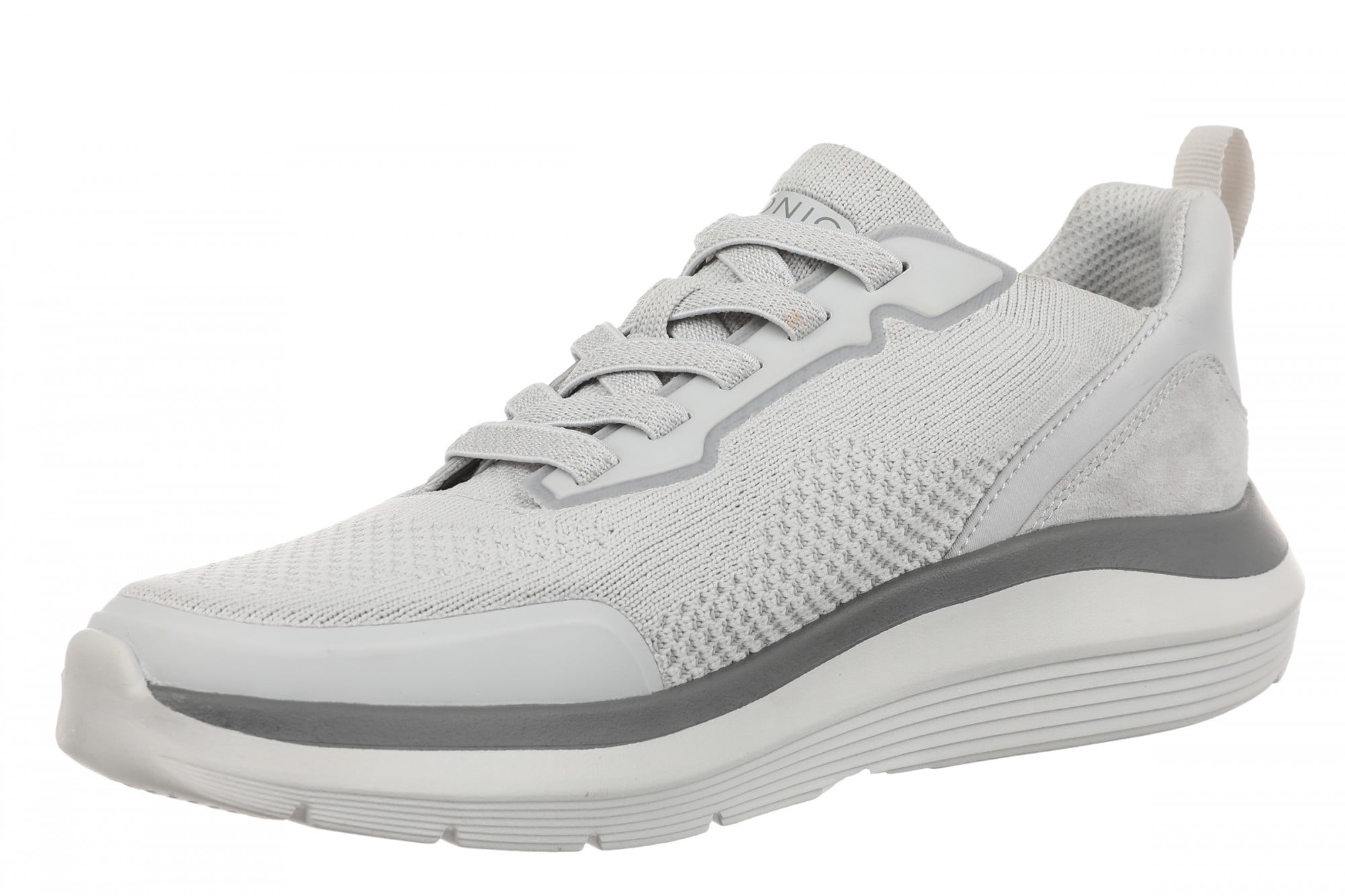 Vionic Hayward Women's Lace-Up Walking Sneaker - Vapor Grey - Left angle