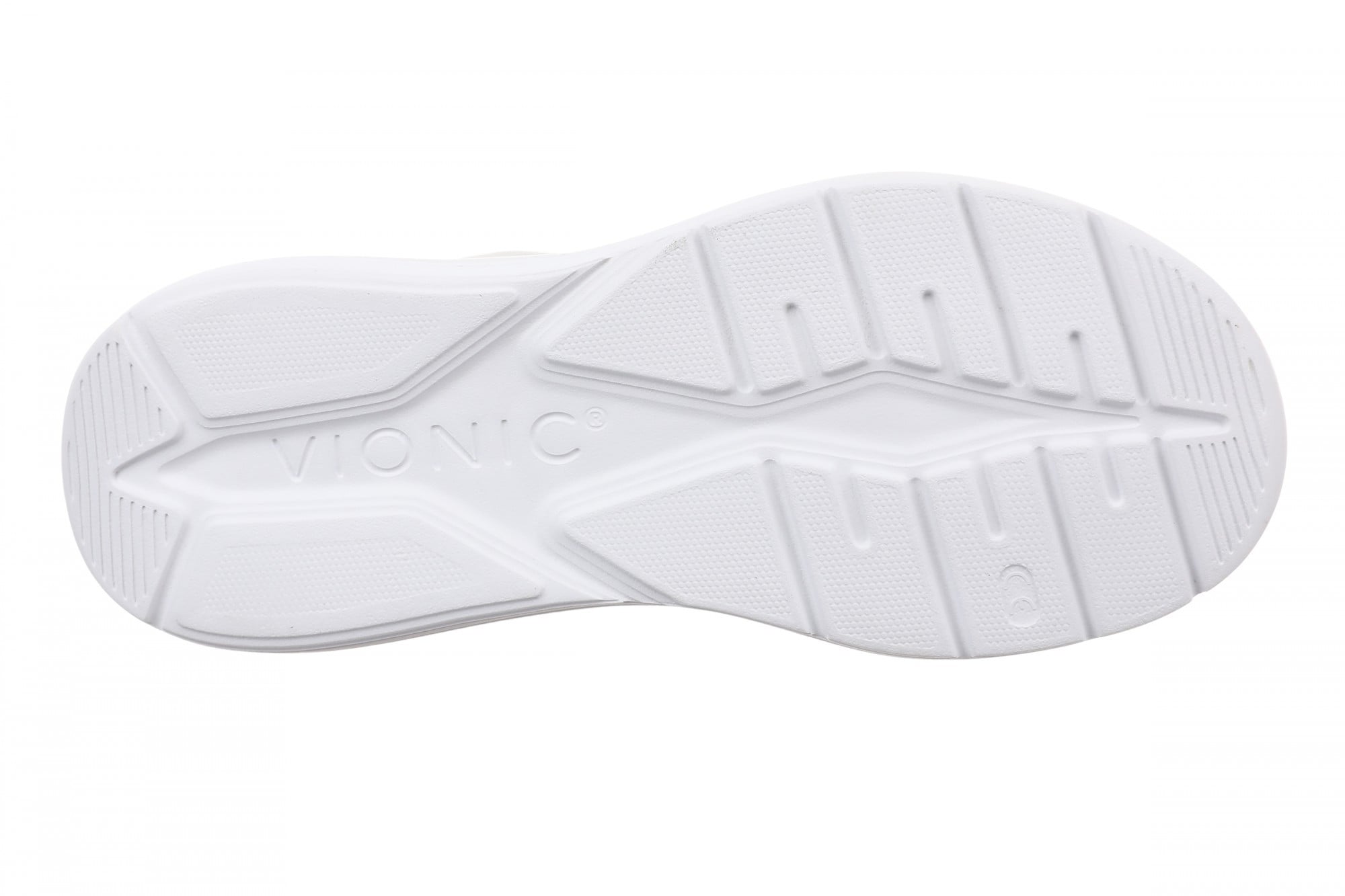 Vionic Hayward Women's Lace-Up Walking Sneaker - White - Bottom