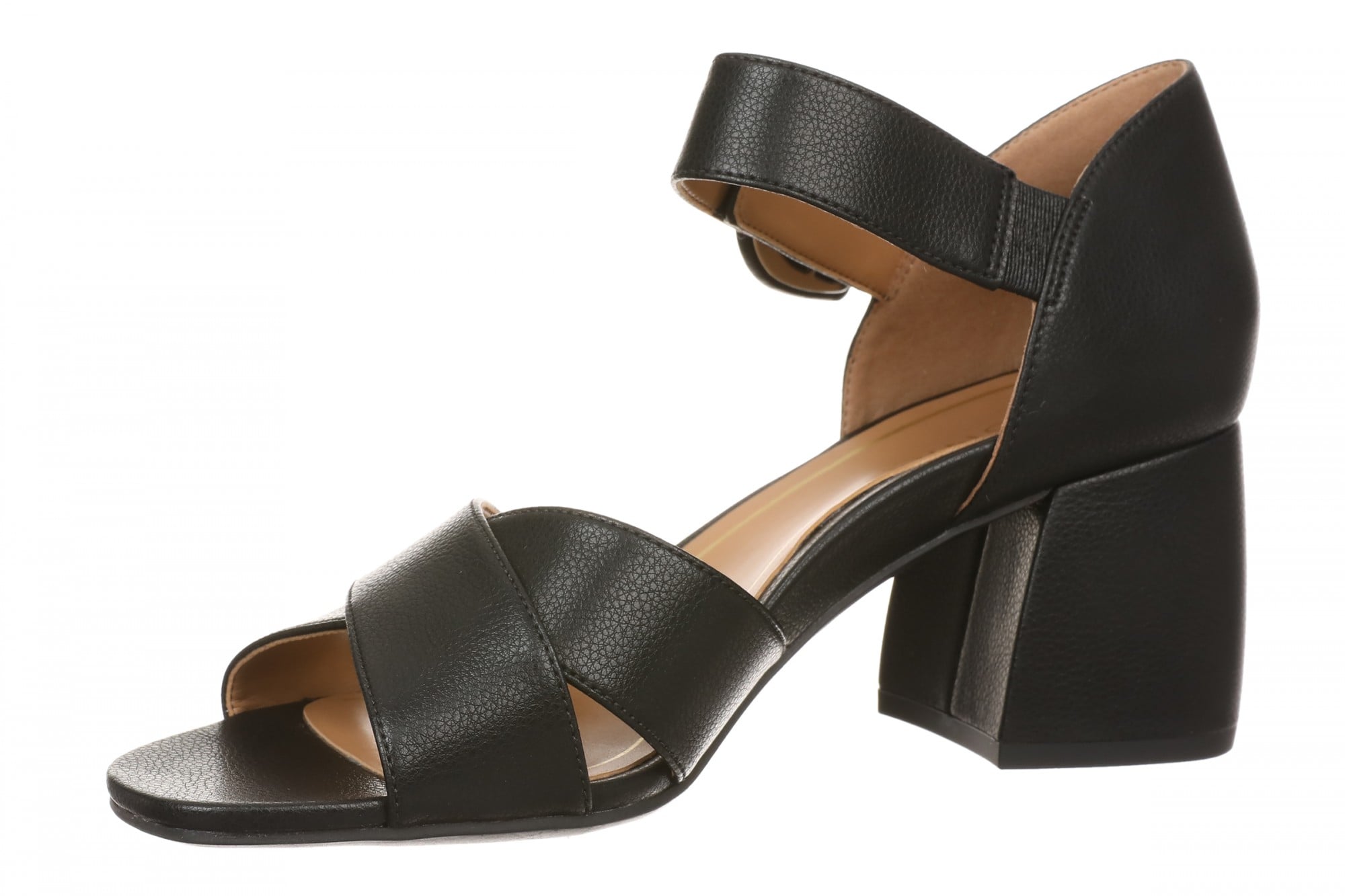 Vionic Soraya Women's Heeled Sandal - Black - Left angle