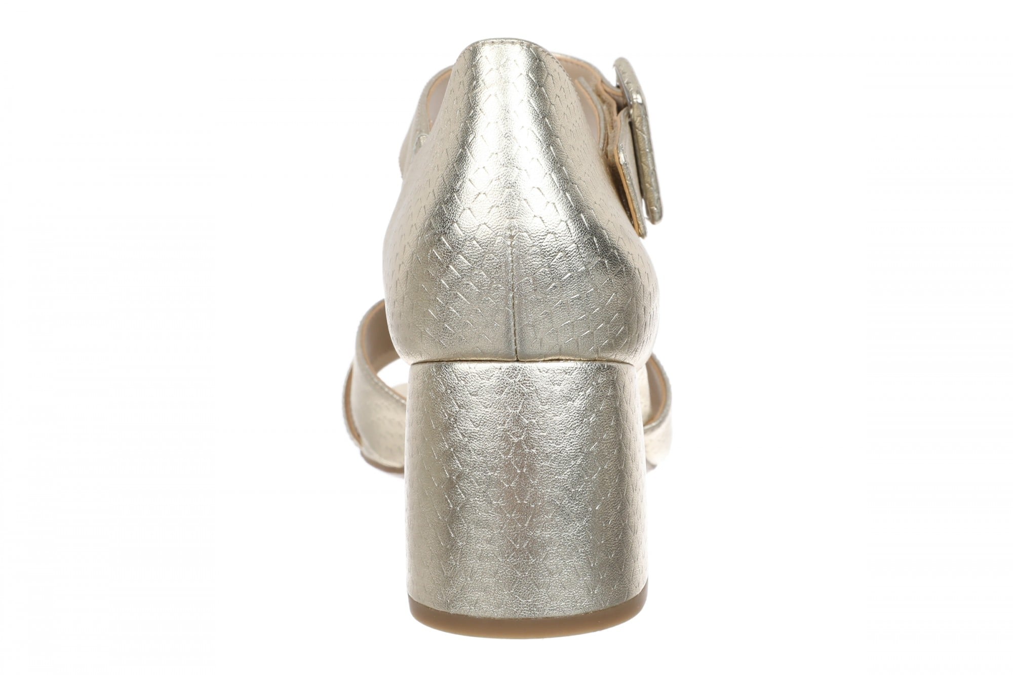 Vionic Soraya Women's Heeled Sandal - Light Gold - Back