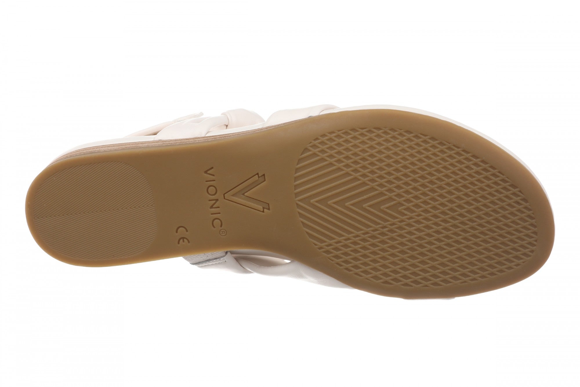 Vionic Geneva Arch Support Comfort Women's Thong Sandal - Sea Salt - Bottom