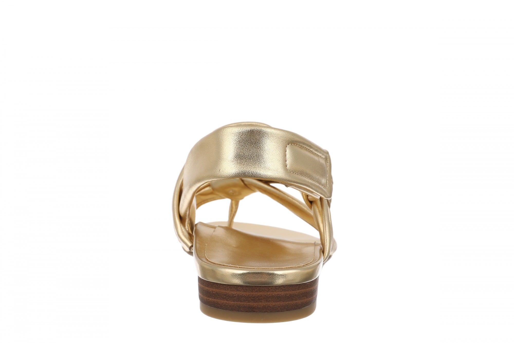 Vionic Geneva Arch Support Comfort Women's Thong Sandal - Gold - Back
