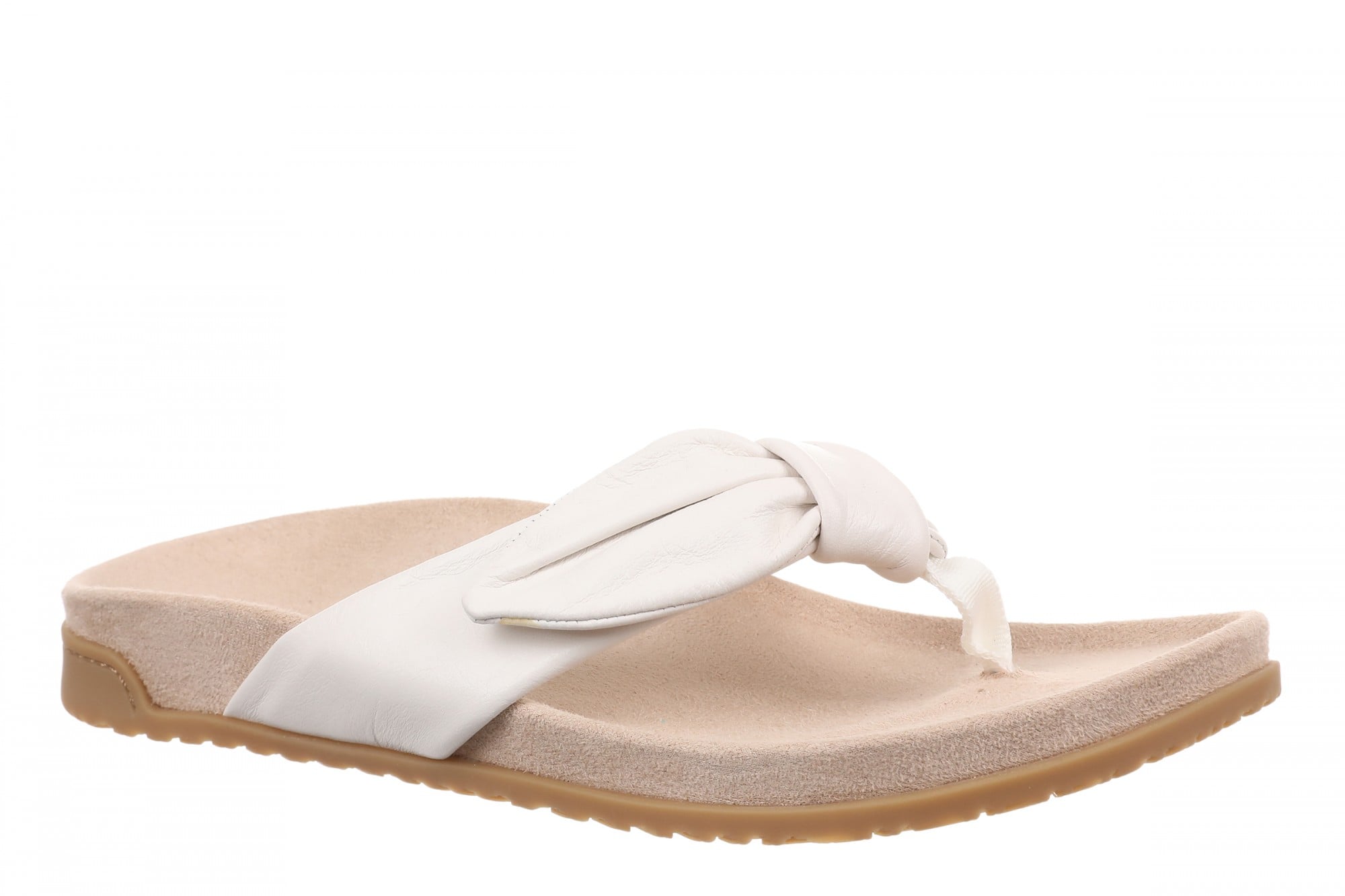 Vionic Eva Women's Orthotic Arch Support Comfort Thong Sandal in Sea Salt