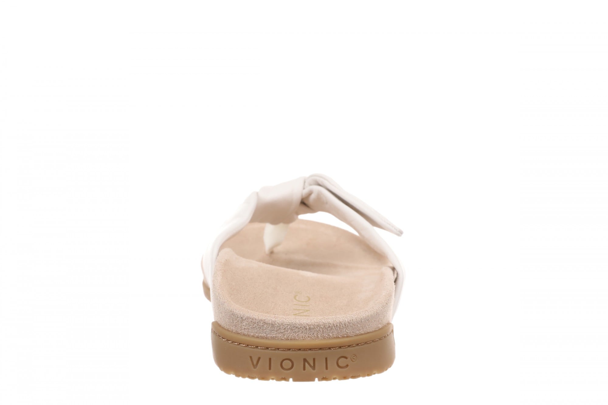 Vionic Eva Women's Orthotic Arch Support Comfort Thong Sandal - Sea Salt - Back