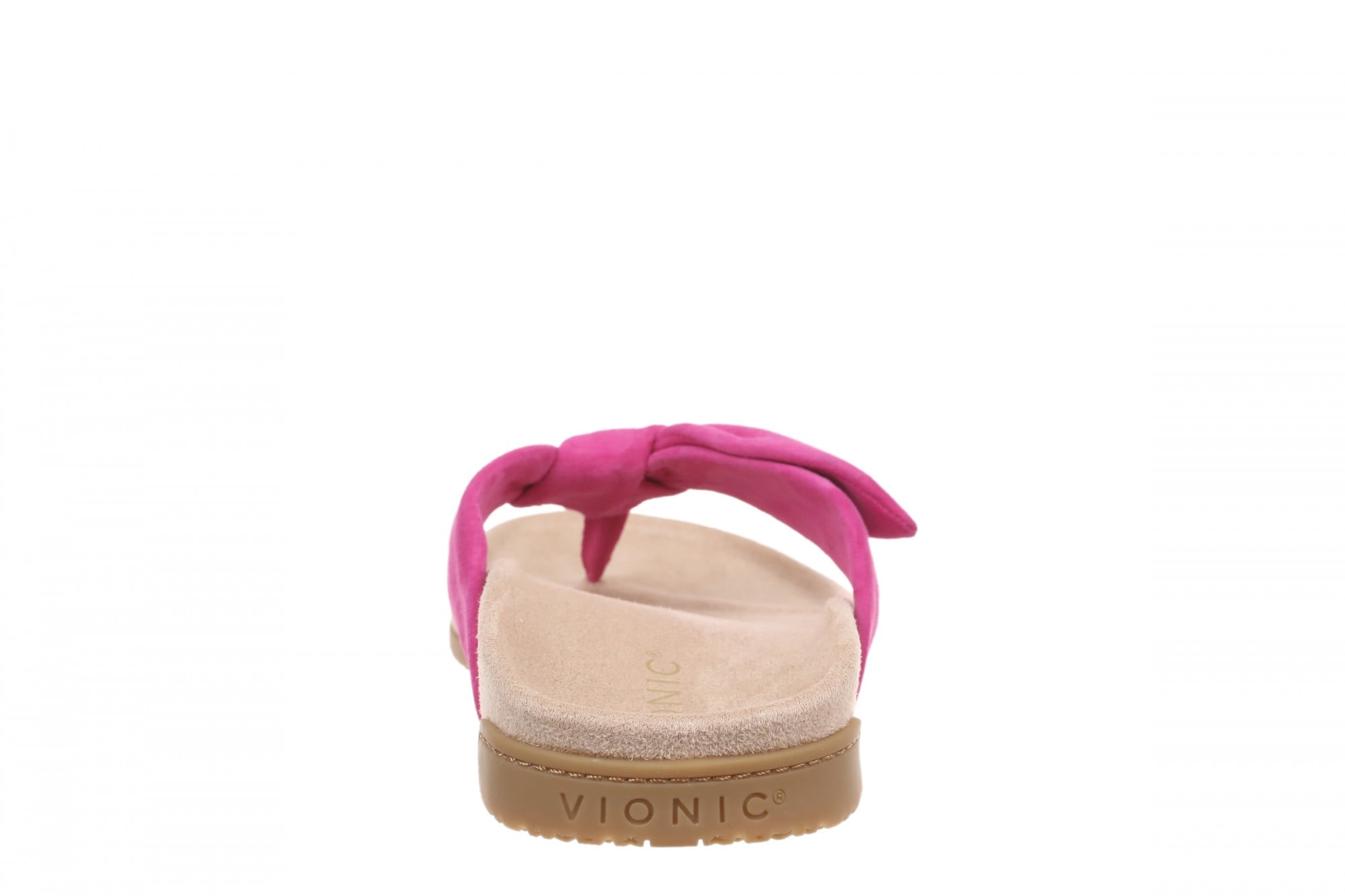 Vionic Eva Women's Orthotic Arch Support Comfort Thong Sandal - Rose Violet - Back