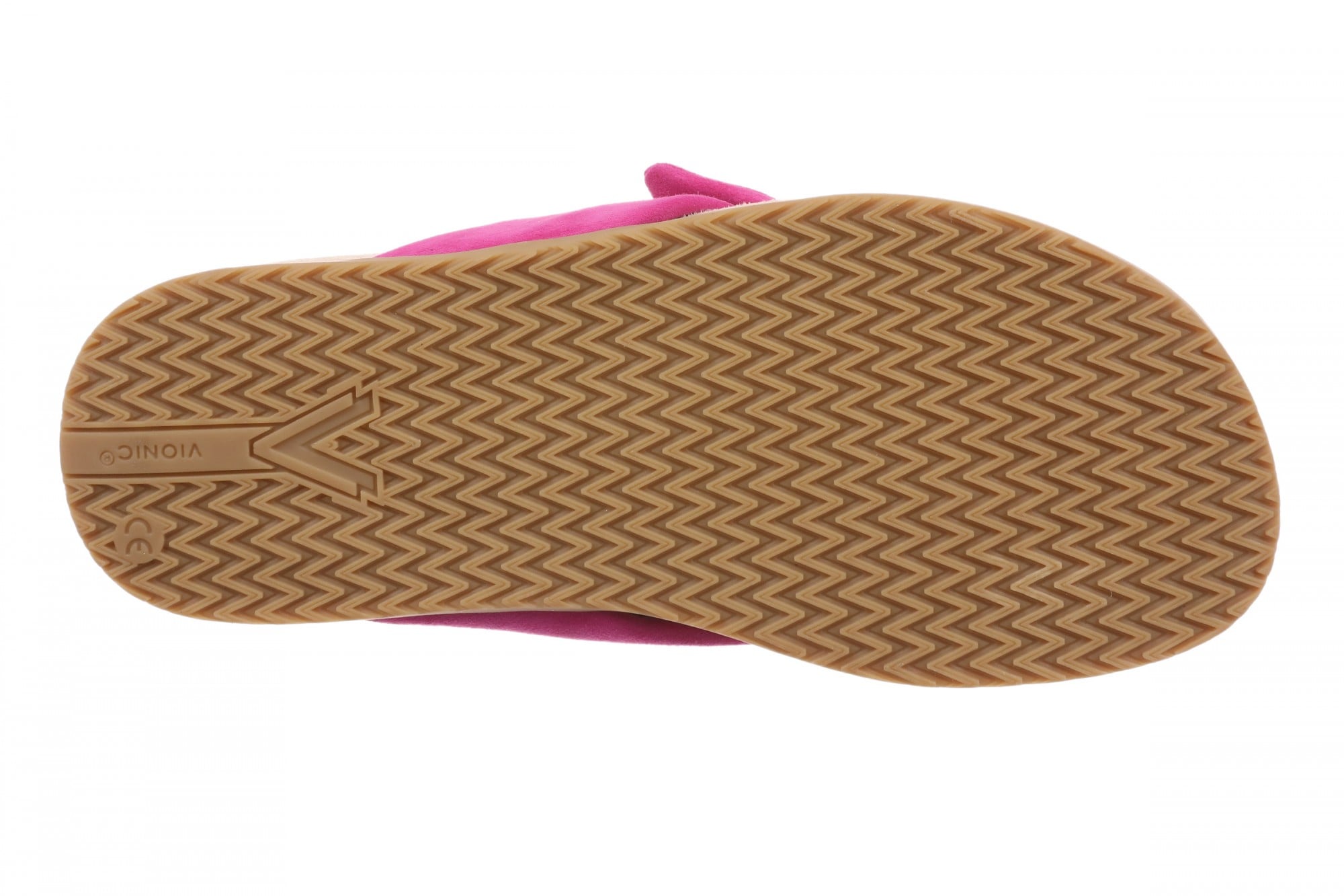 Vionic Eva Women's Orthotic Arch Support Comfort Thong Sandal - Rose Violet - Bottom