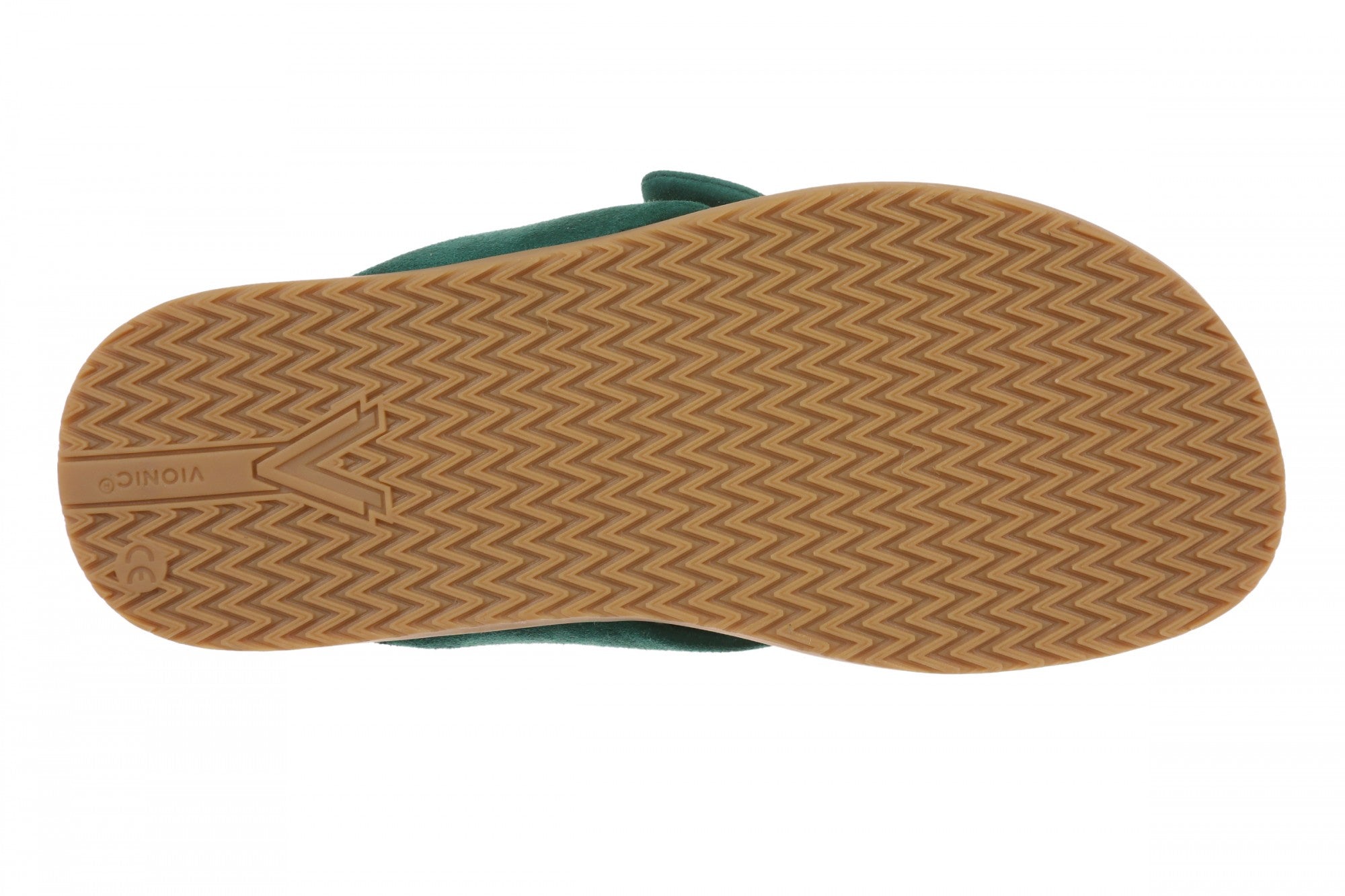 Vionic Eva Women's Orthotic Arch Support Comfort Thong Sandal - Posy Green - Bottom