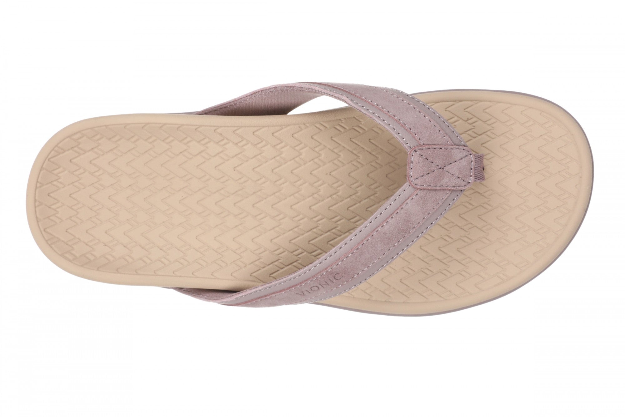 Vionic Tide 2.0 Women's Comfort Orthotic Arch Support Thong Sandal - Quiet Purple - Top