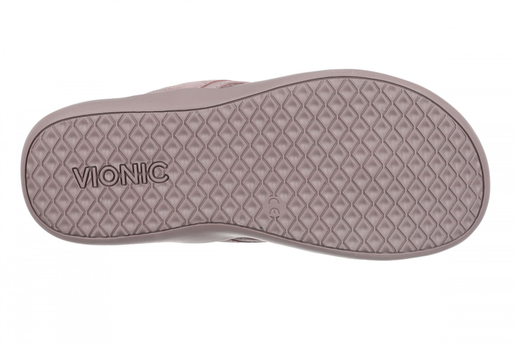 Vionic Tide 2.0 Women's Comfort Orthotic Arch Support Thong Sandal - Quiet Purple - Bottom