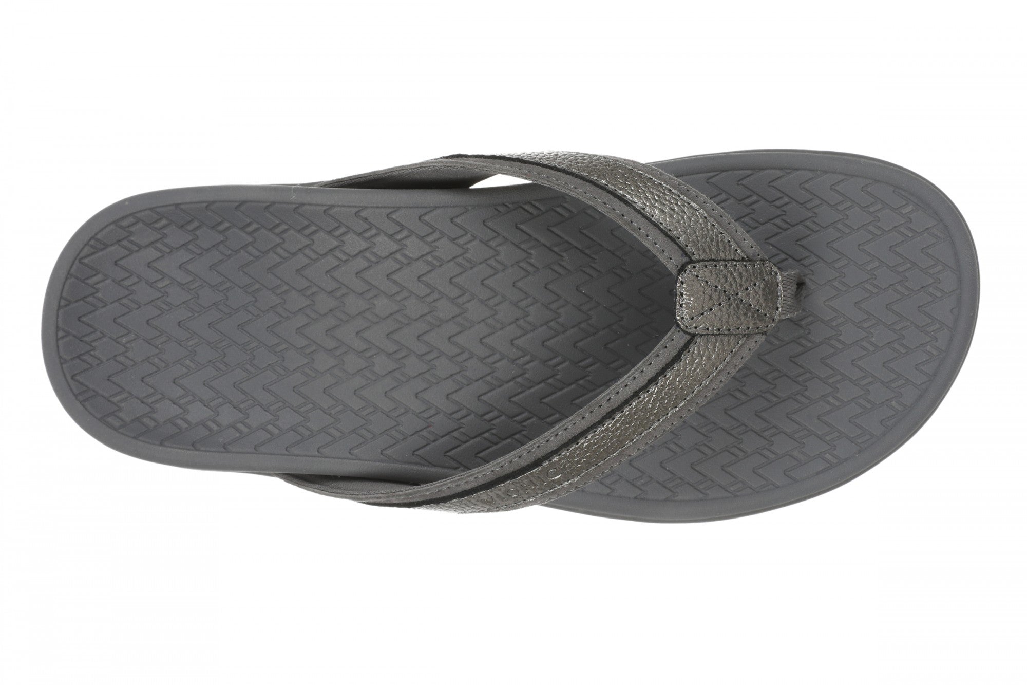 Vionic Tide 2.0 Women's Comfort Orthotic Arch Support Thong Sandal - Pewter - Top